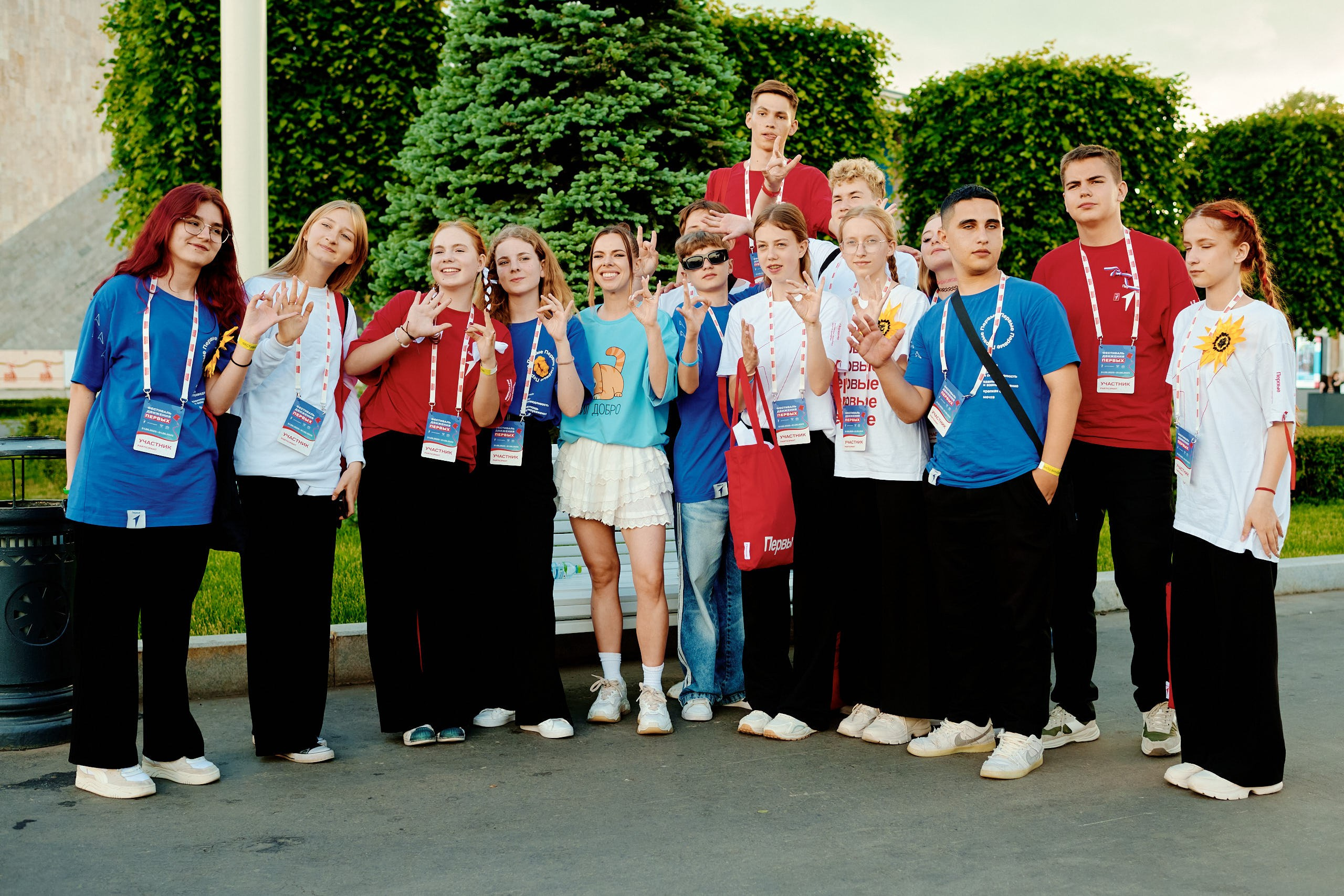 Фестиваль Движения Первых 2025. Репортажная съемка в Москве