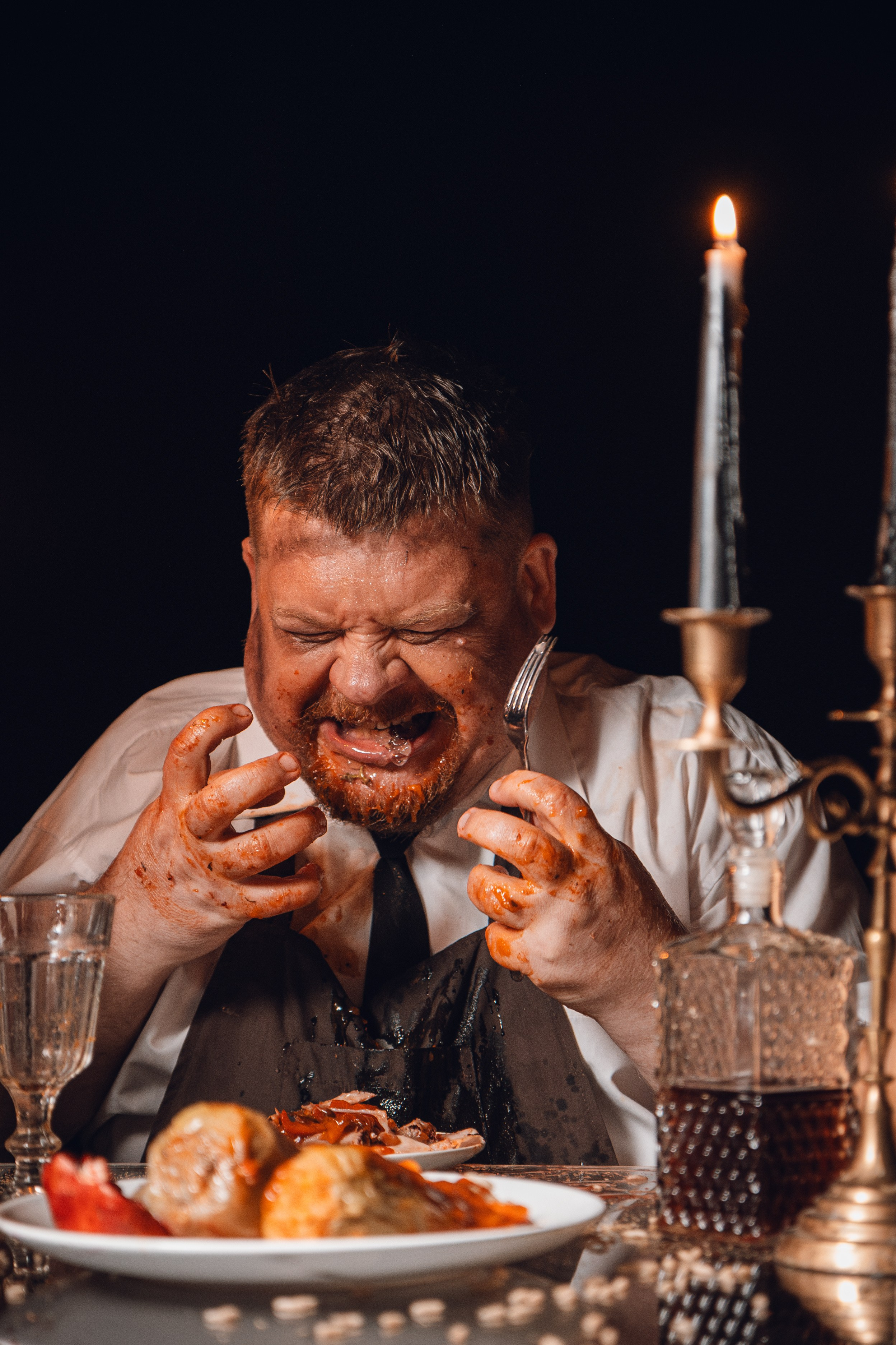 Бэкстеджи. Фотограф Егор Огородов