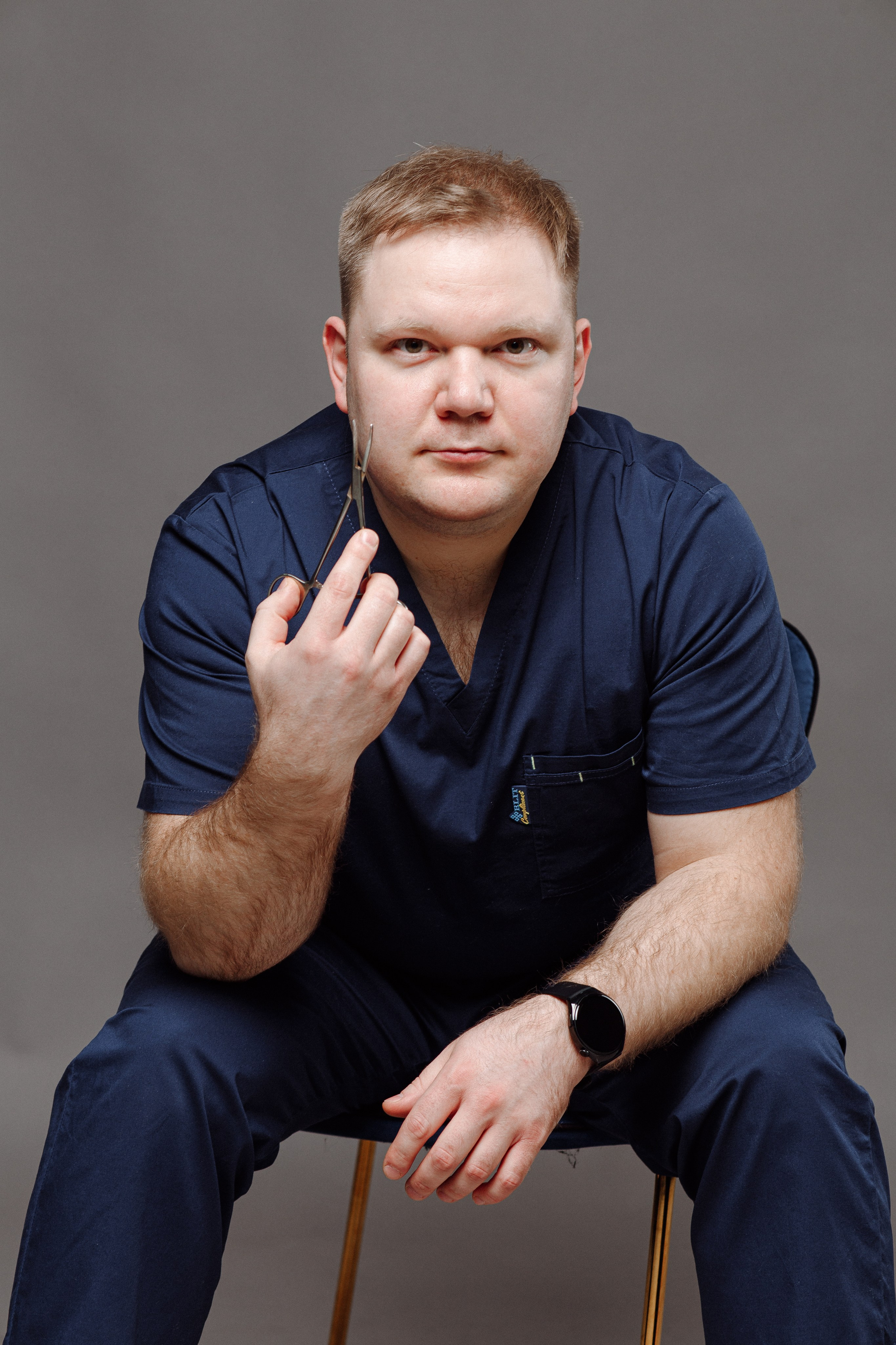 Съёмка врача в студии. Фотограф врача в Нижнем Новгороде и Нижегородской области.