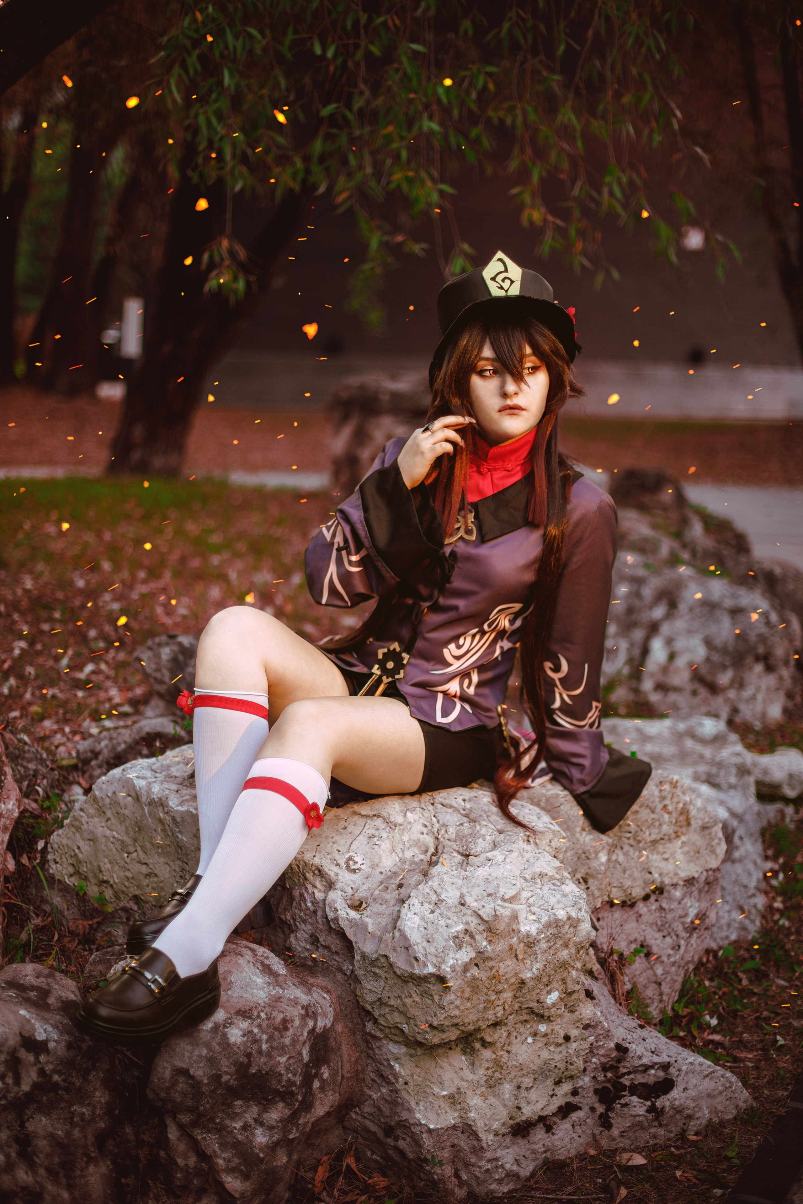 GENSHIN: Hu Tao. Polaroud love