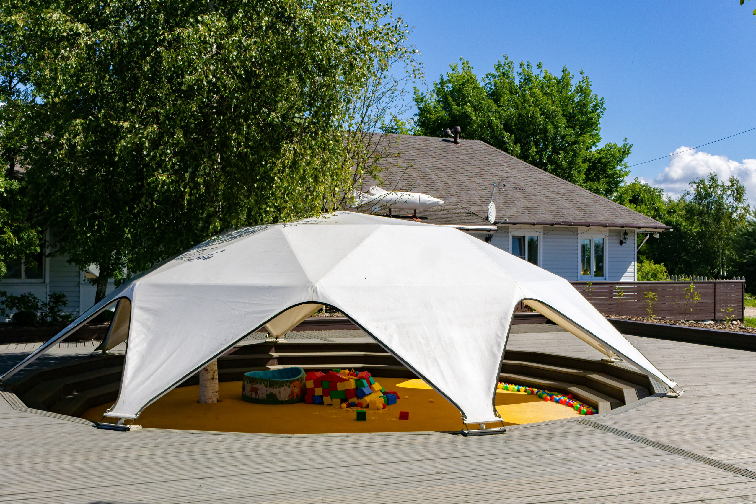 Гостевые дома «Уксунлахти» (деревня Ууксу). Аэросъемка. Фото и Видео в Карелии. Алексей Фрилунд