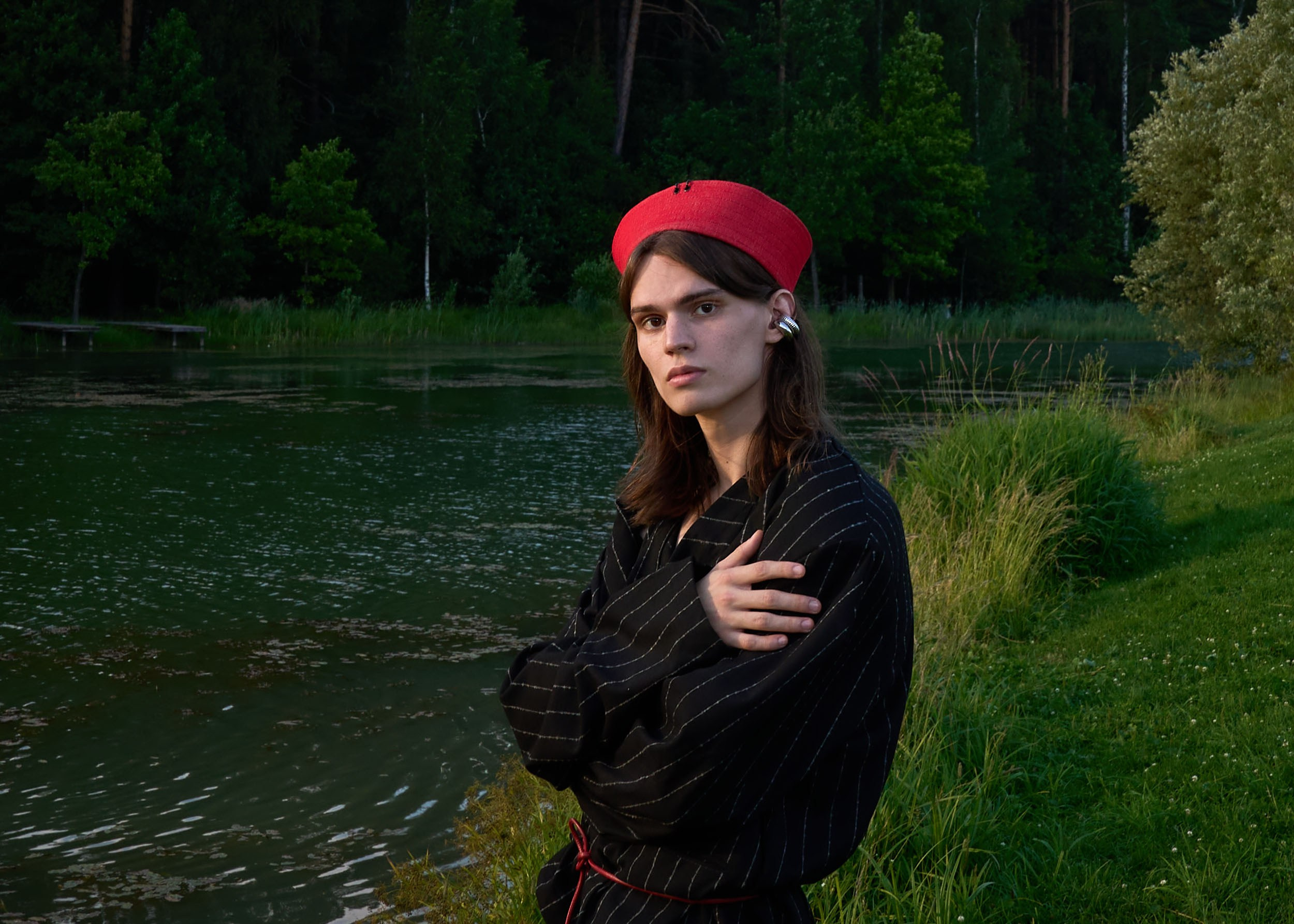 Иван. Съемка в Мещерском парке. Портретный и fashion фотограф в Москве Игорь Малышев