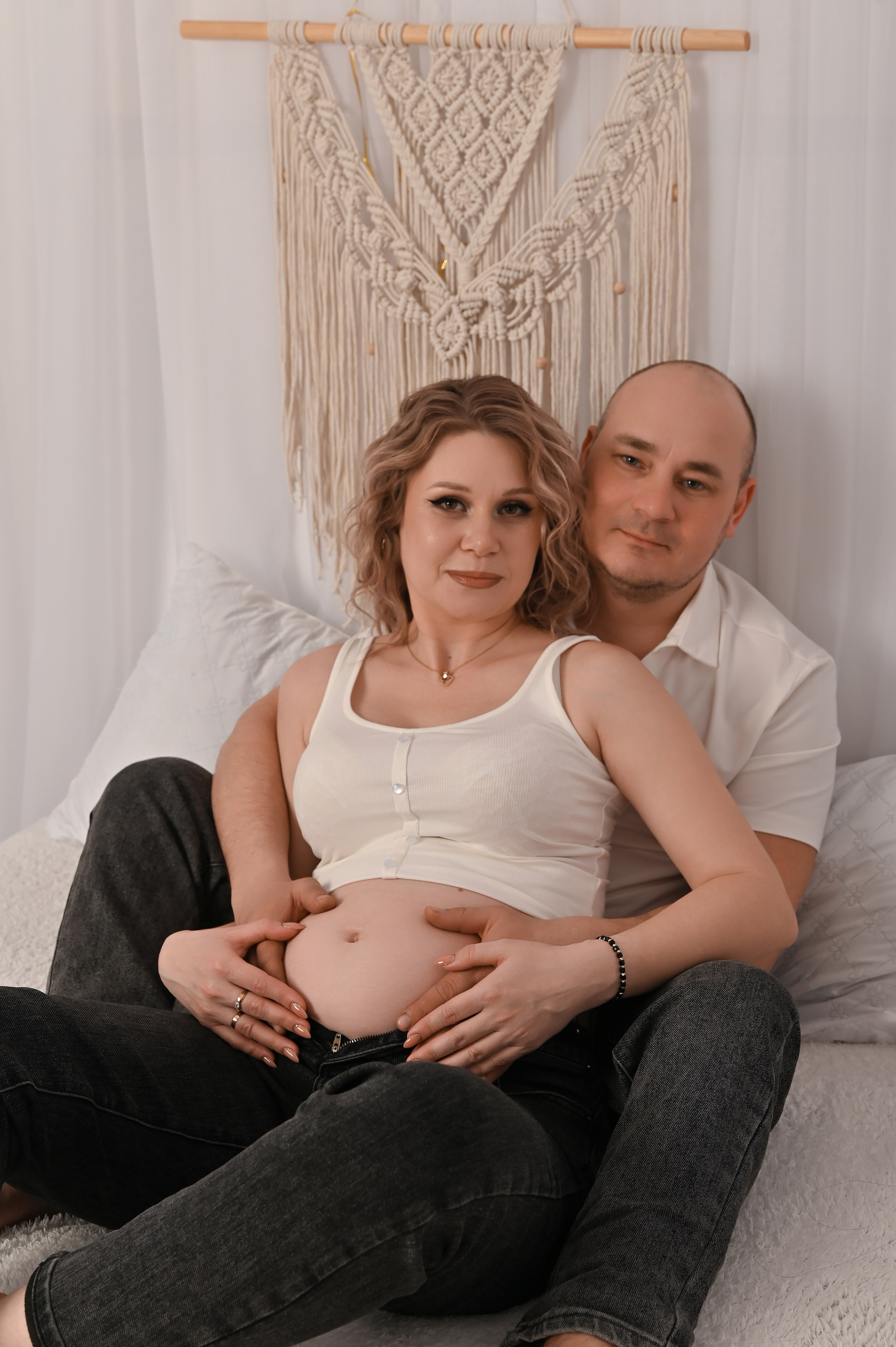 Беременность Вероника и Данил. Фотограф Новорожденных и семейный Элла Огай г. Сатпаев