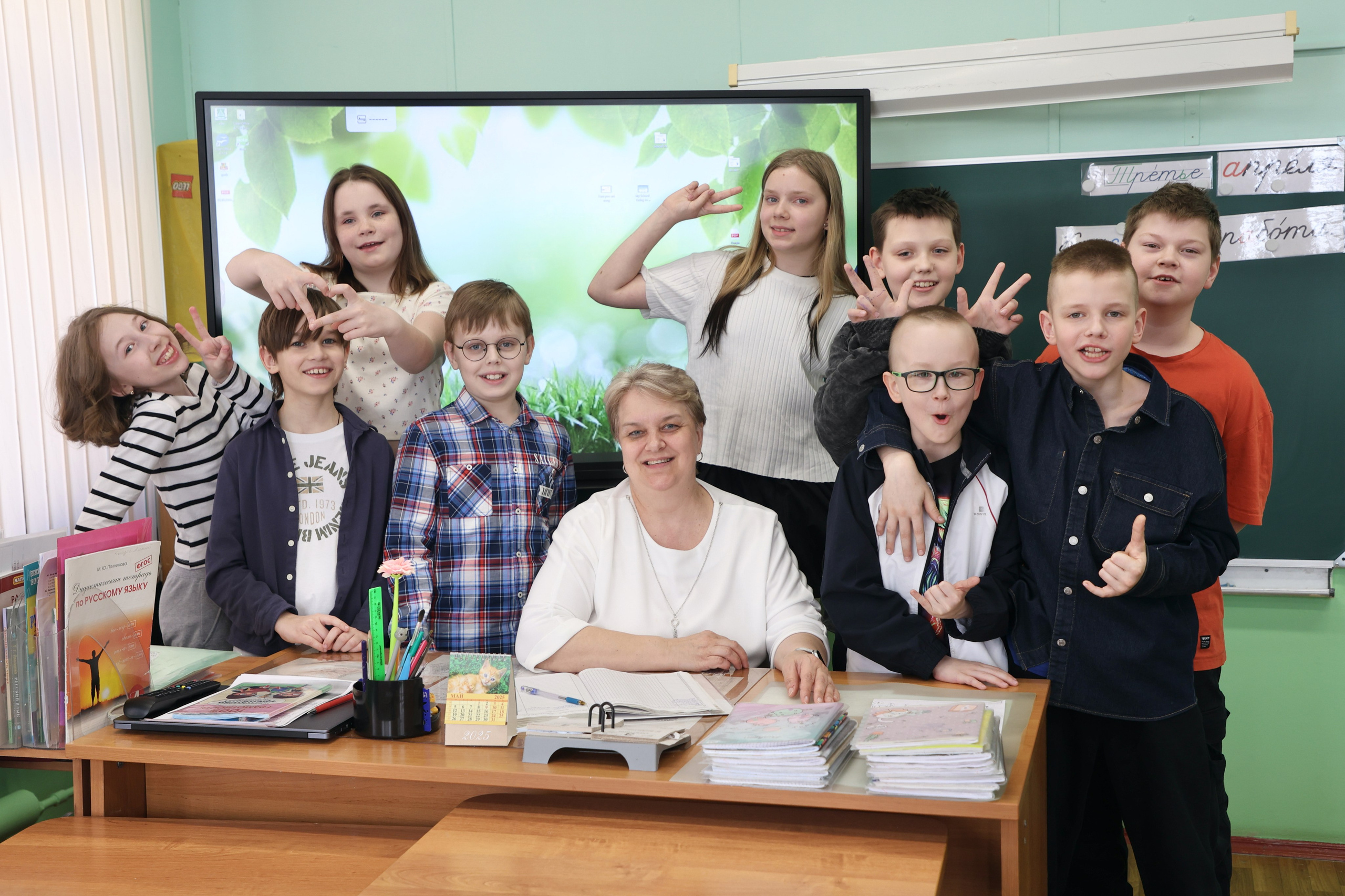 4 класс. Групповые фото. Школьные выпускные альбомы в Москве Марина Николаева