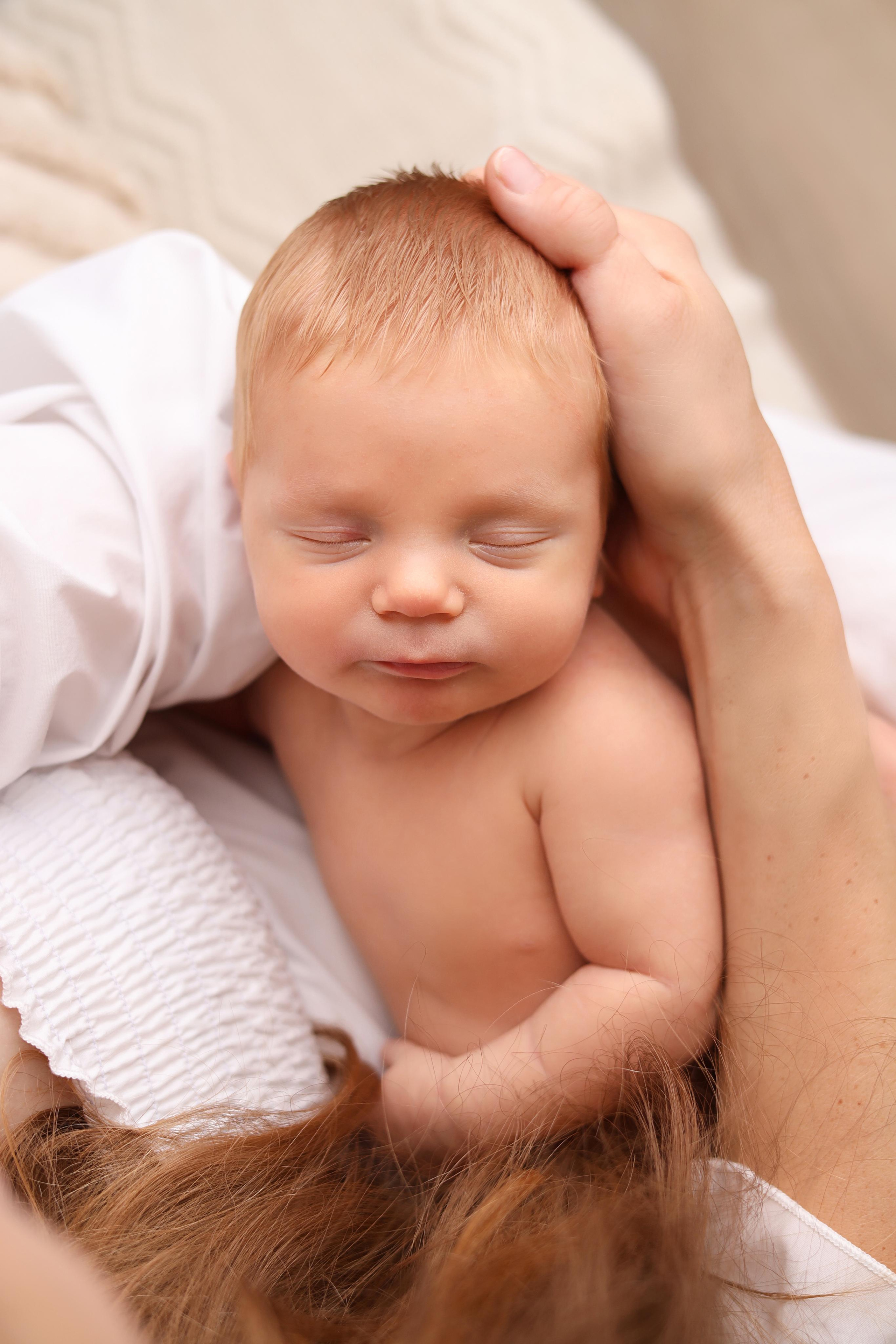 Ньюборн съемка в Бутово. Фотограф новорожденных Москва. Ньюборн фотограф Москва