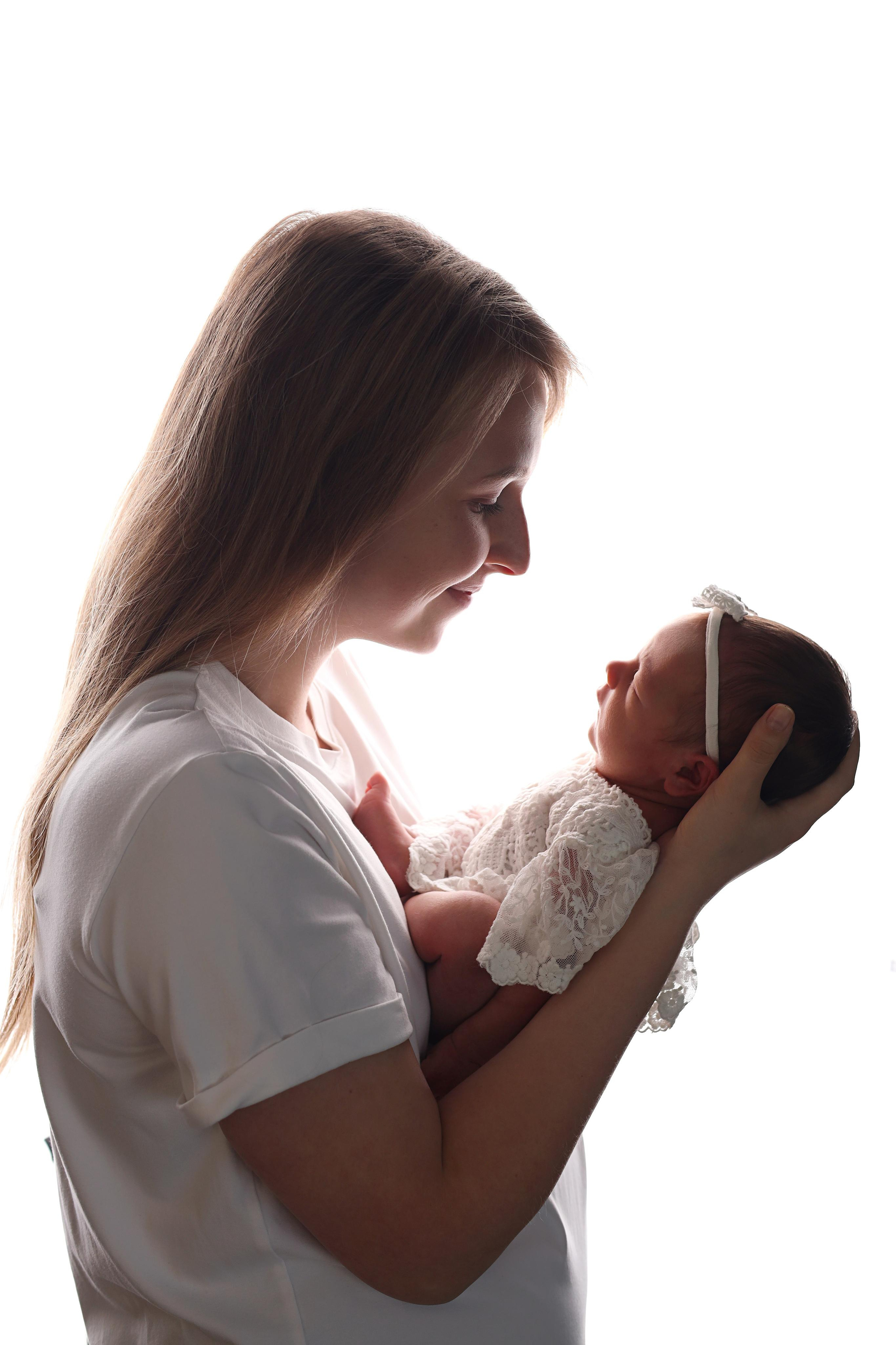 Ньюборн съемка Киры. Фотограф новорожденных Москва. Ньюборн фотограф Москва