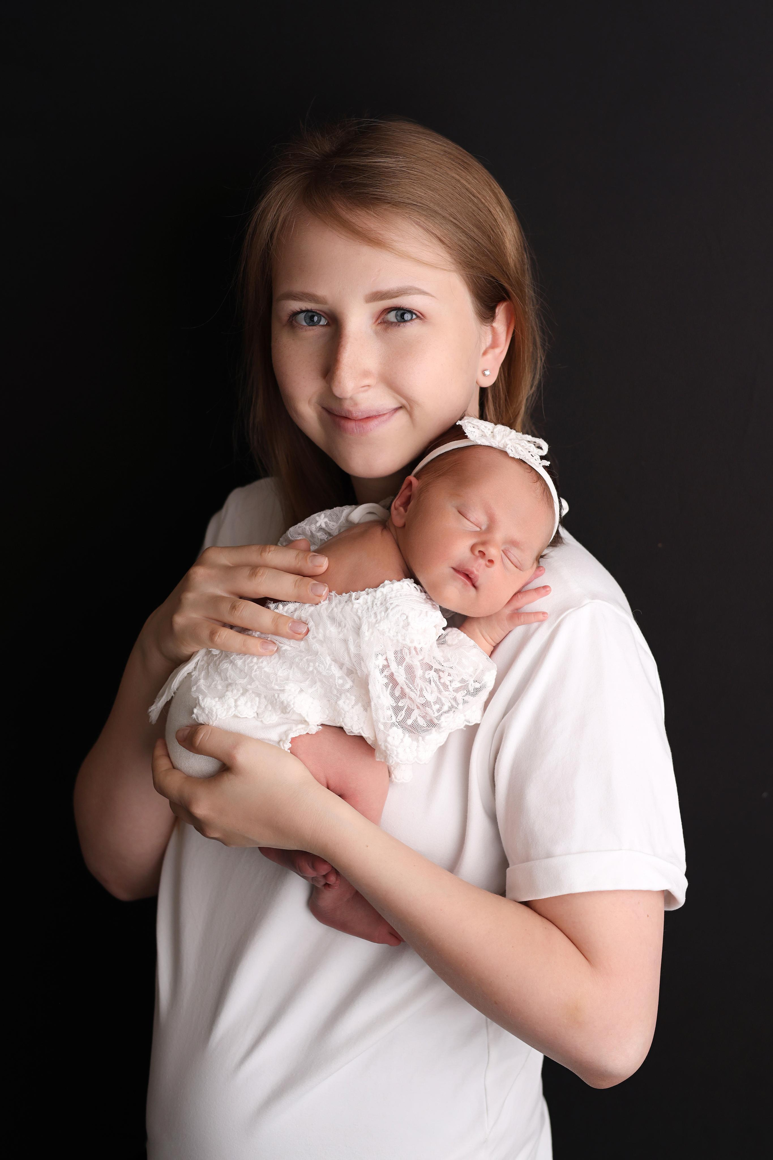 Ньюборн съемка Киры. Фотограф новорожденных Москва. Ньюборн фотограф Москва