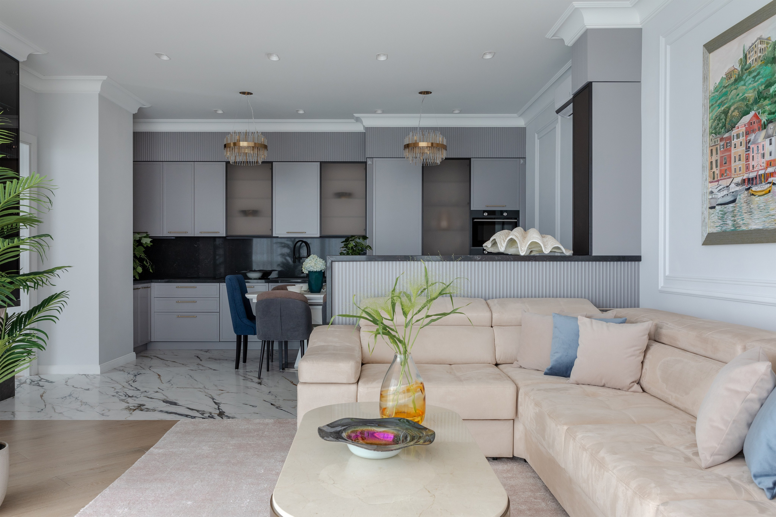 Интерьерная фотосъемка дизайн проекта в ЖК «Миллениум Тауэр» Публикация в журнале "АРХИБУК". Интерьерный фотограф Москва