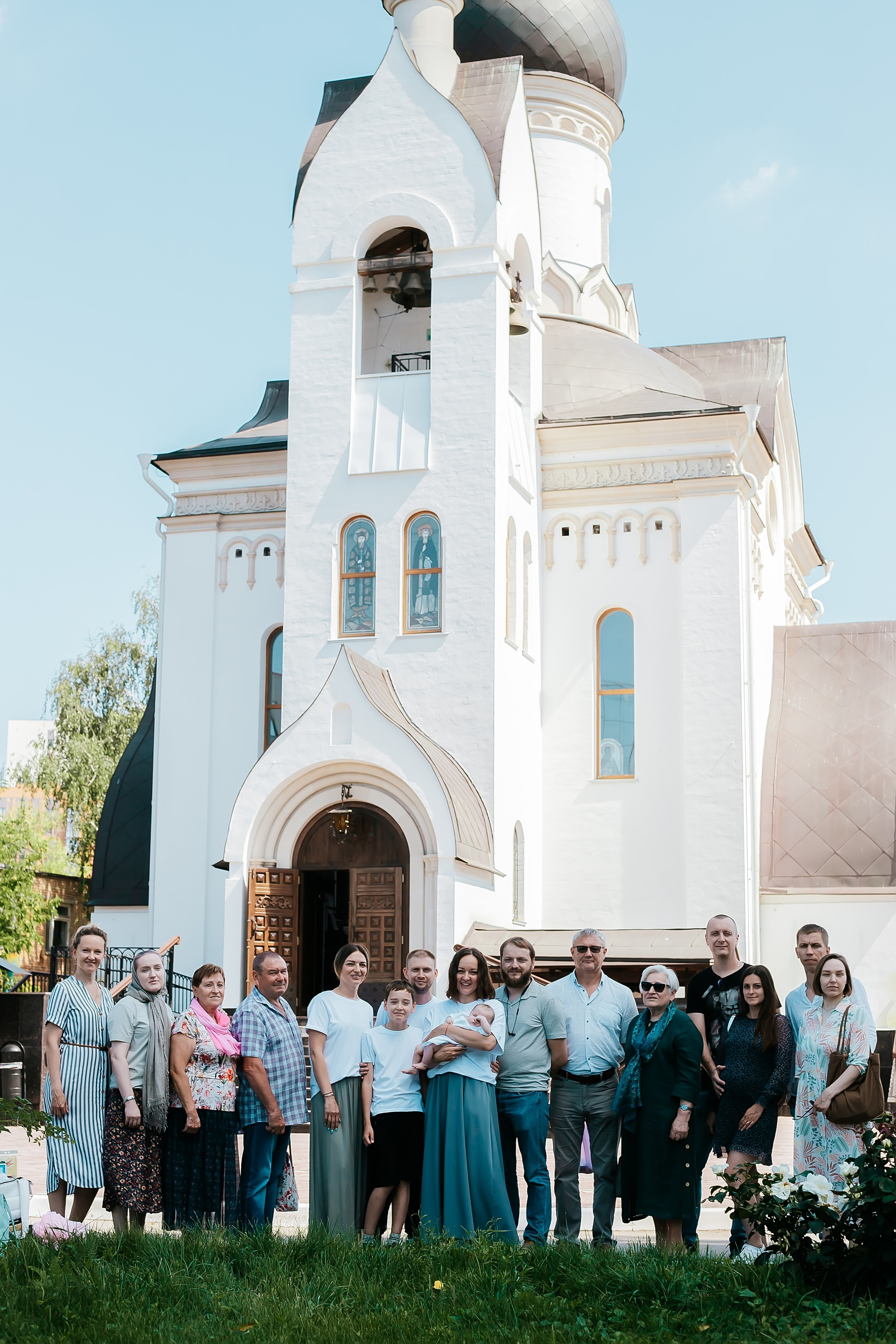 Крещение Валерии. Школьный и детский фотограф Старожилово
