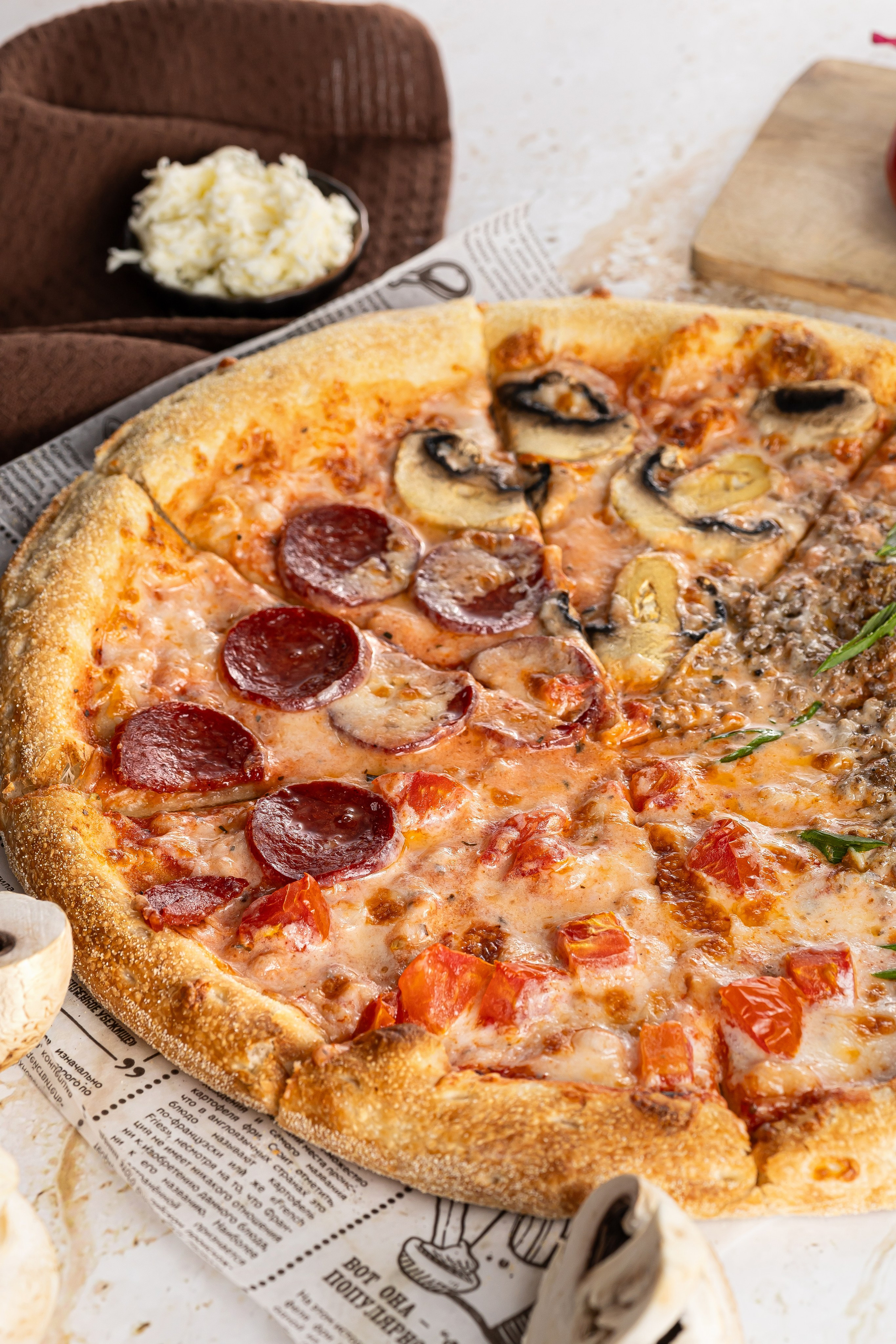 Рекламная фотосъемка для пекарни «Пироговая лавка». Рекламный фуд фотограф и видеограф в Астане Алина Лысенко