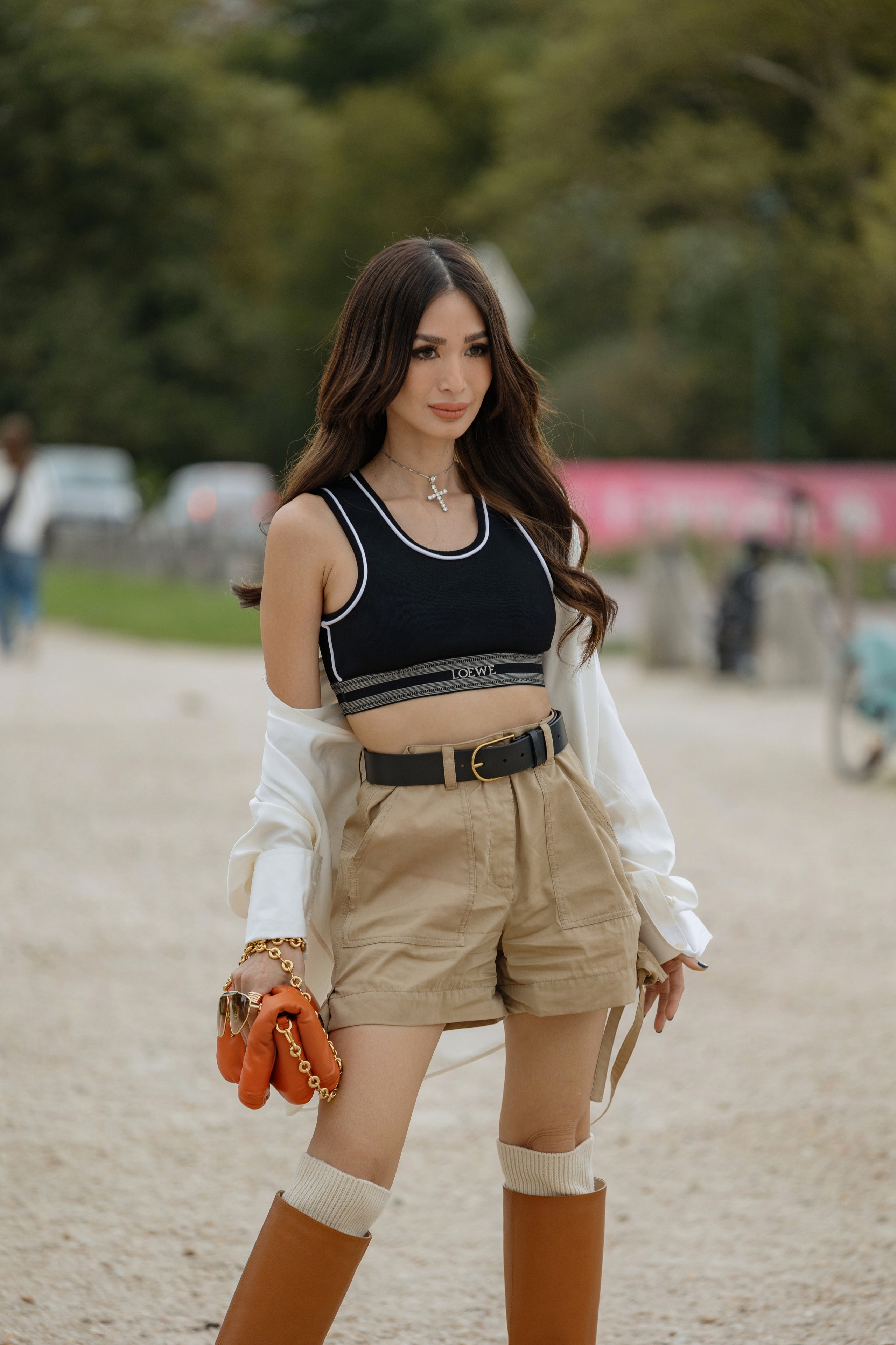 PFW SPRING SUMMER 2024 LOEWE. Photographer in Milan Ivan Goncharov