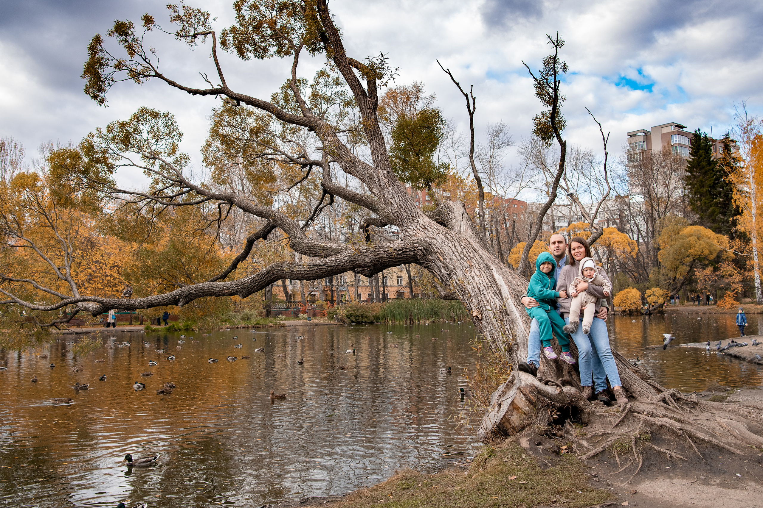Осенняя семейная. Фомина Елена Свадебный и семейный фотограф