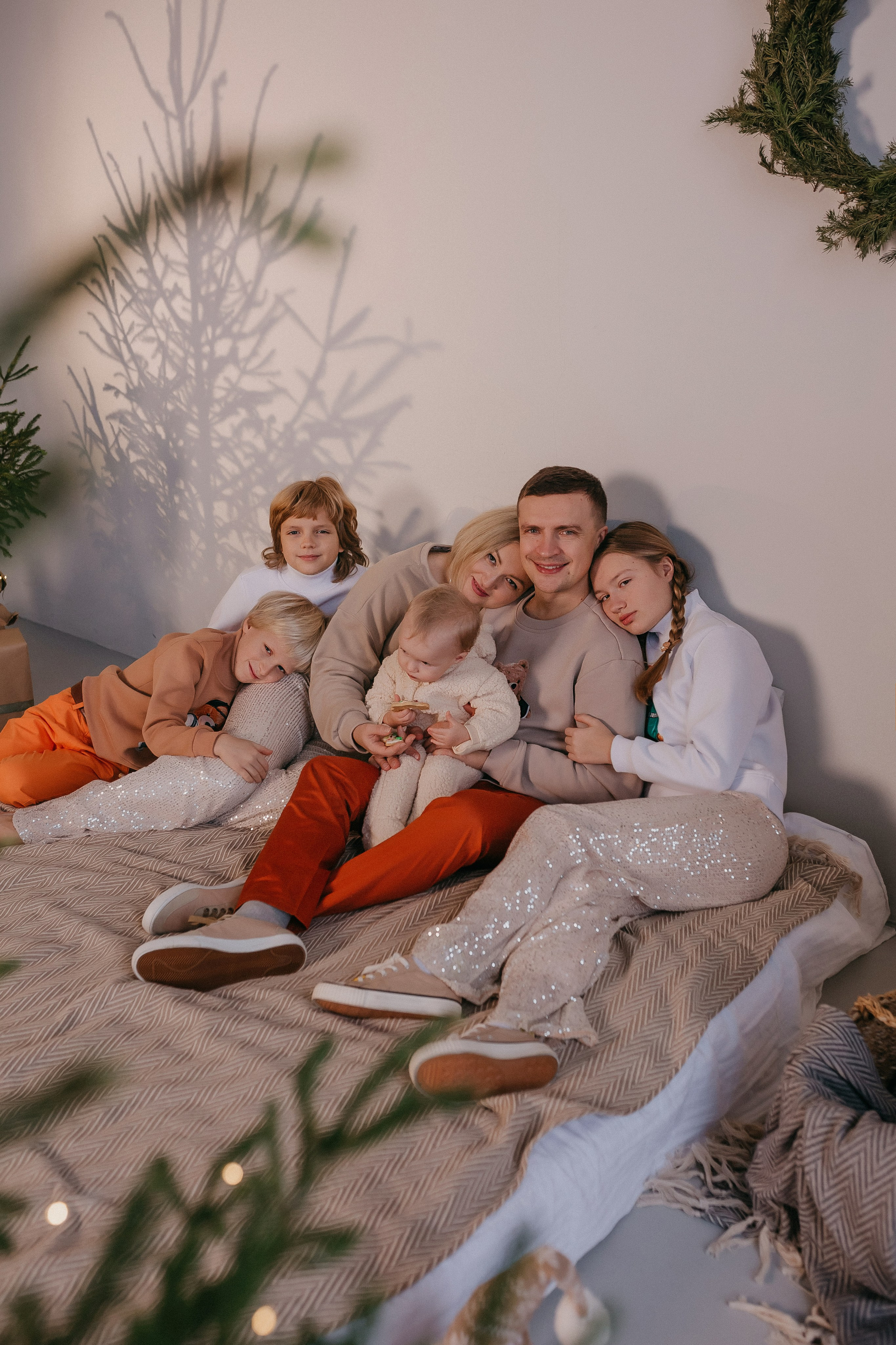 Женя и Лёша +4 Новогодняя. Семейный фотограф в Сургуте