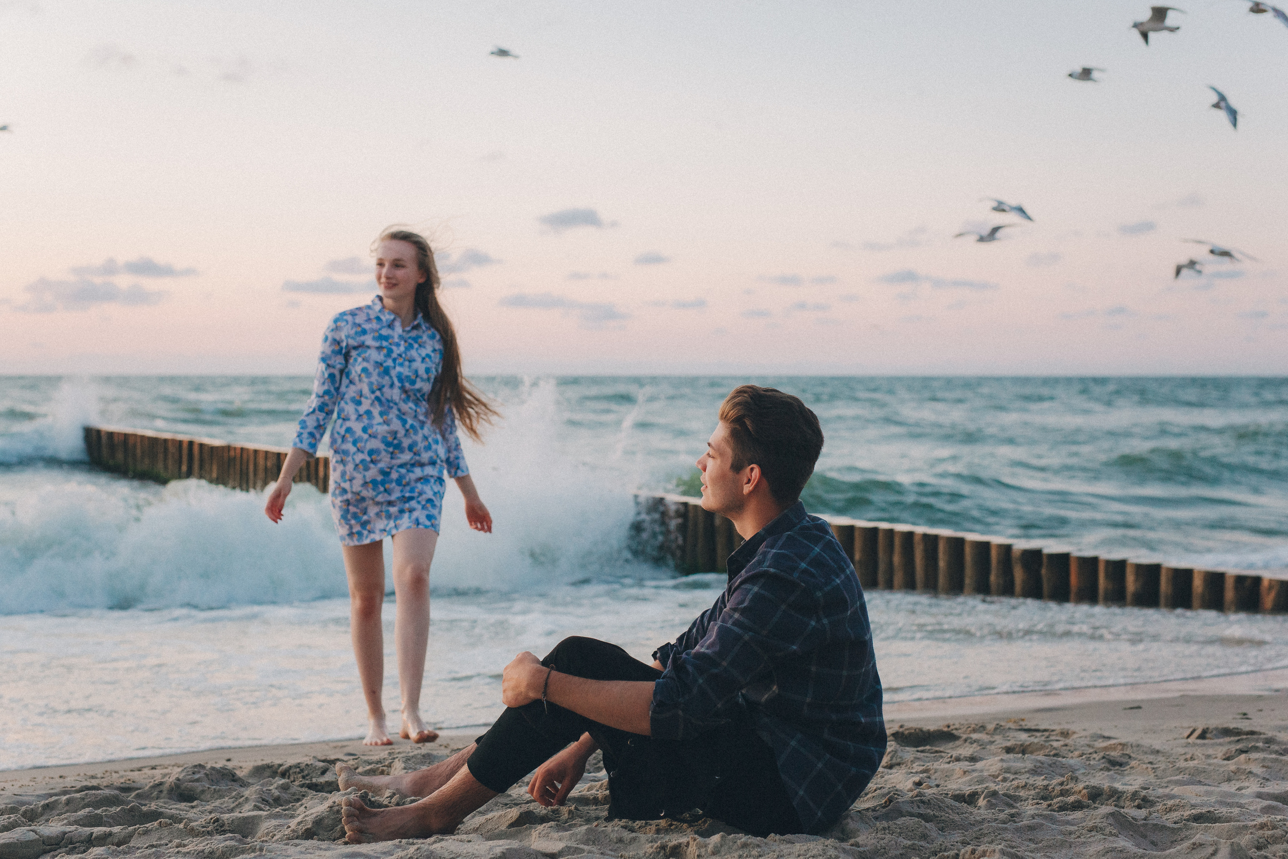 Полина и Василий. Фотограф Зеленоградск Красильникова Елена
