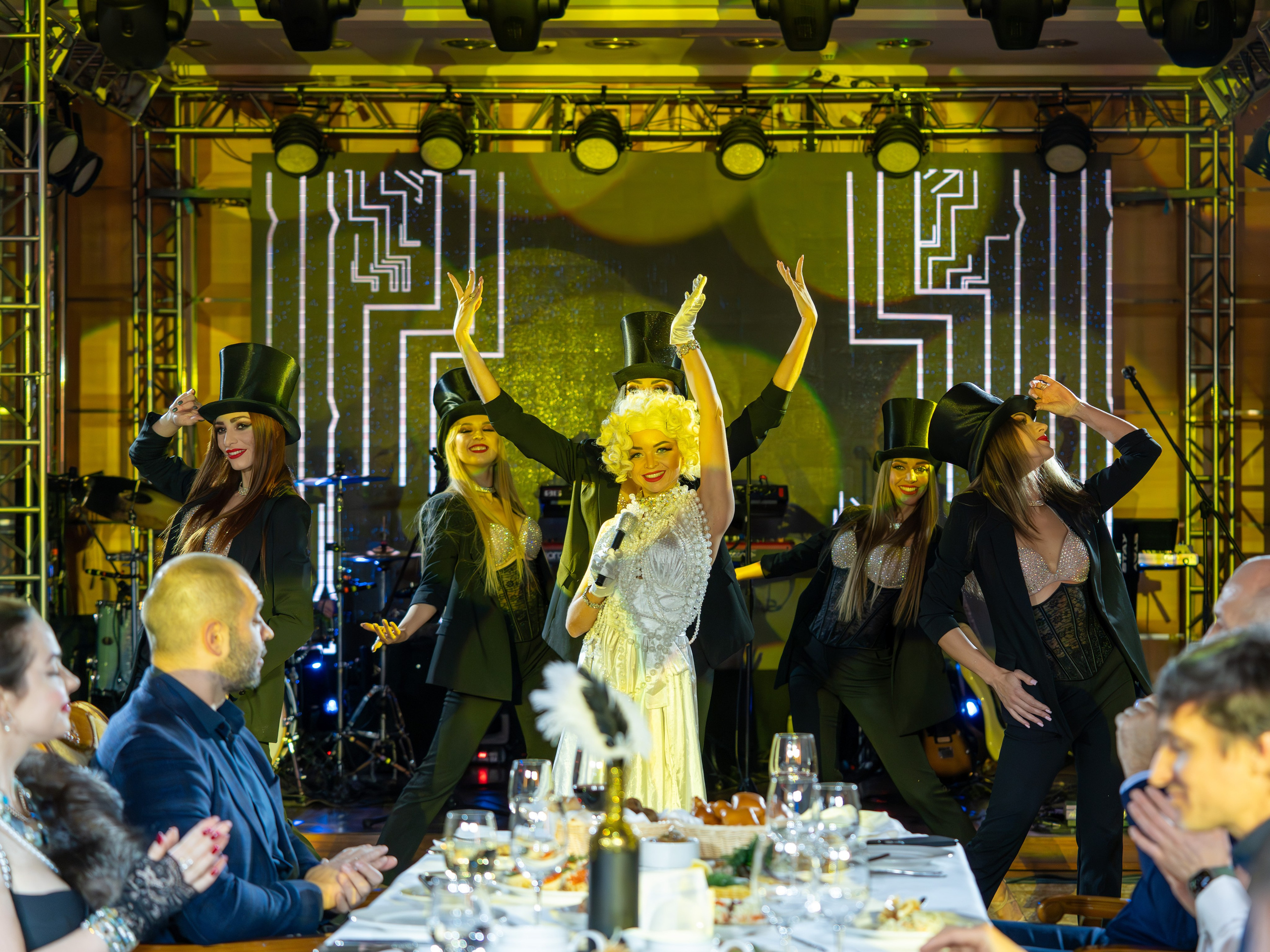 Новый год в стиле Great Gatsby. Репортажный фотограф в Красной Поляне и Сочи Павлюченко Екатерина