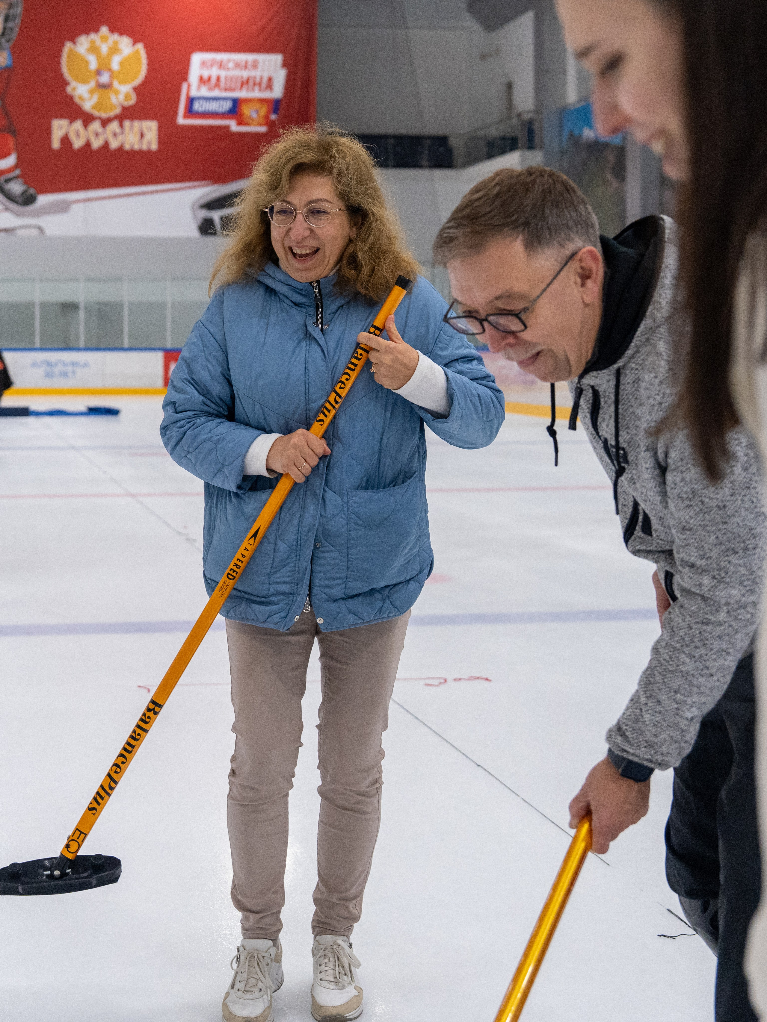 Керлинг для компании Р-Фарм. Репортажный фотограф в Красной Поляне и Сочи Павлюченко Екатерина
