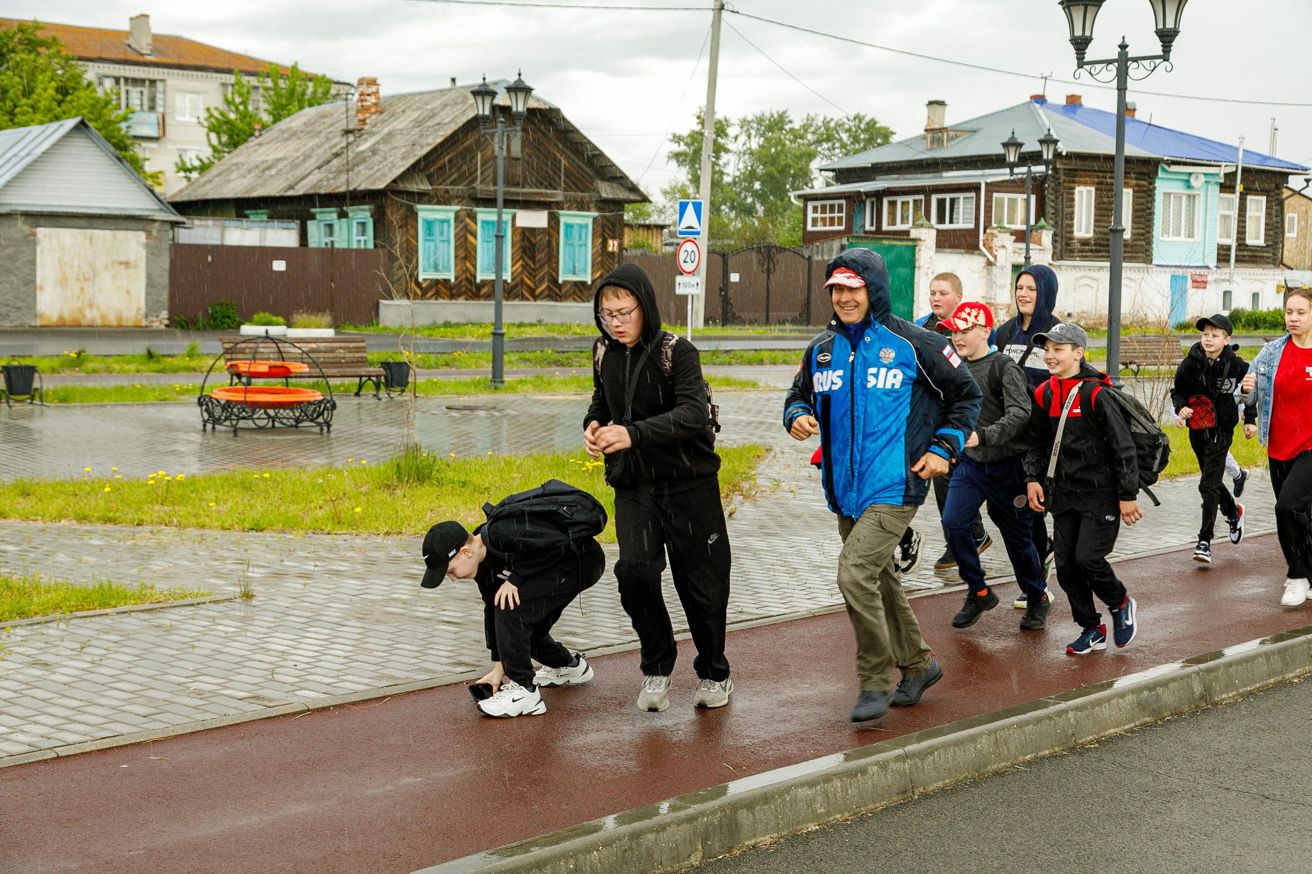 «СпортЛето» и «Зарядка с чемпионом» — семья Сармачевых 😋. Фотограф Андрей Гузеев
