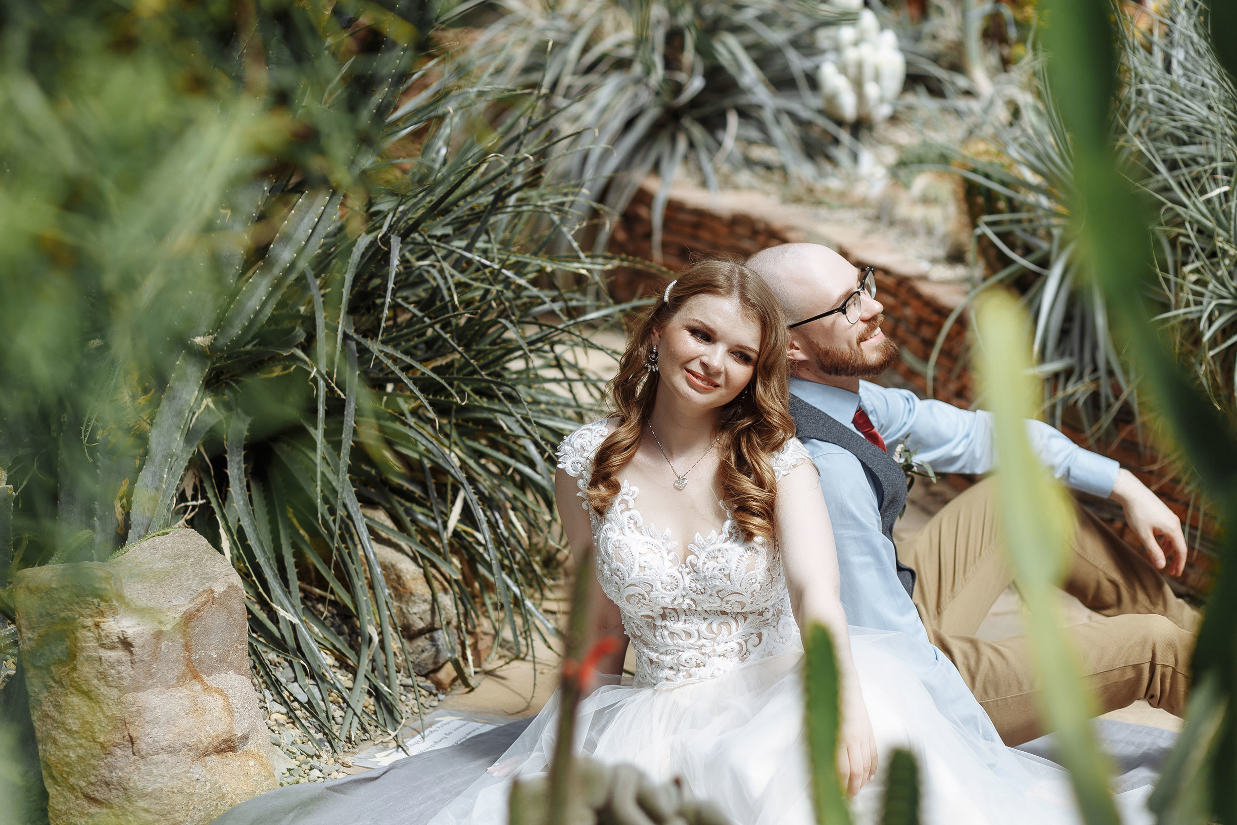 Тропическая свадьба Алексея и Марины. Свадебный  фотограф Новосибирск