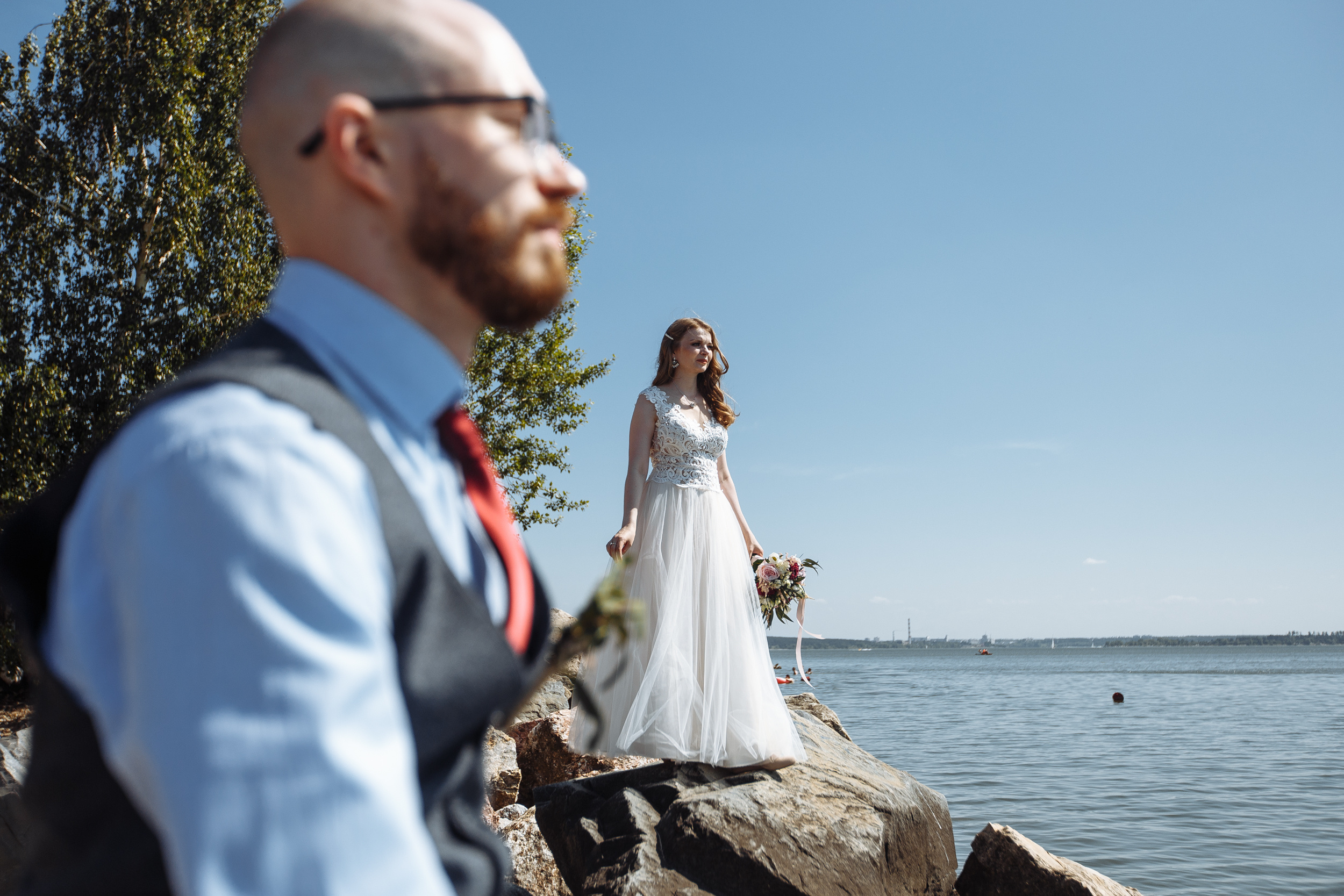 Тропическая свадьба Алексея и Марины. Свадебный  фотограф Новосибирск