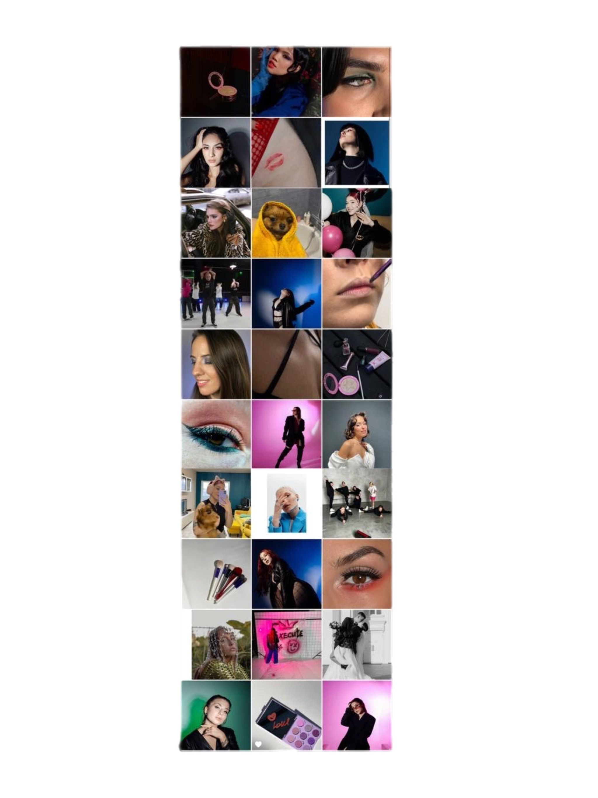 Визуал для визажист