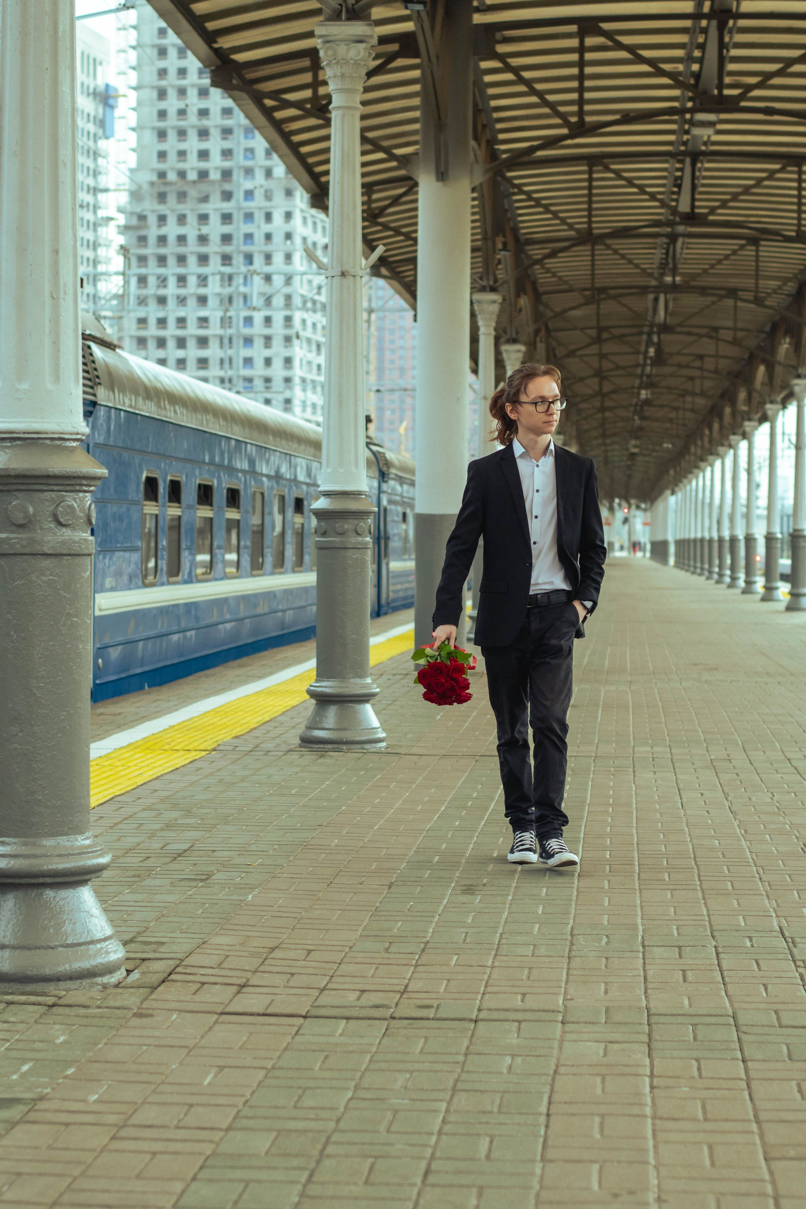 Мужская фотосъемка в городе