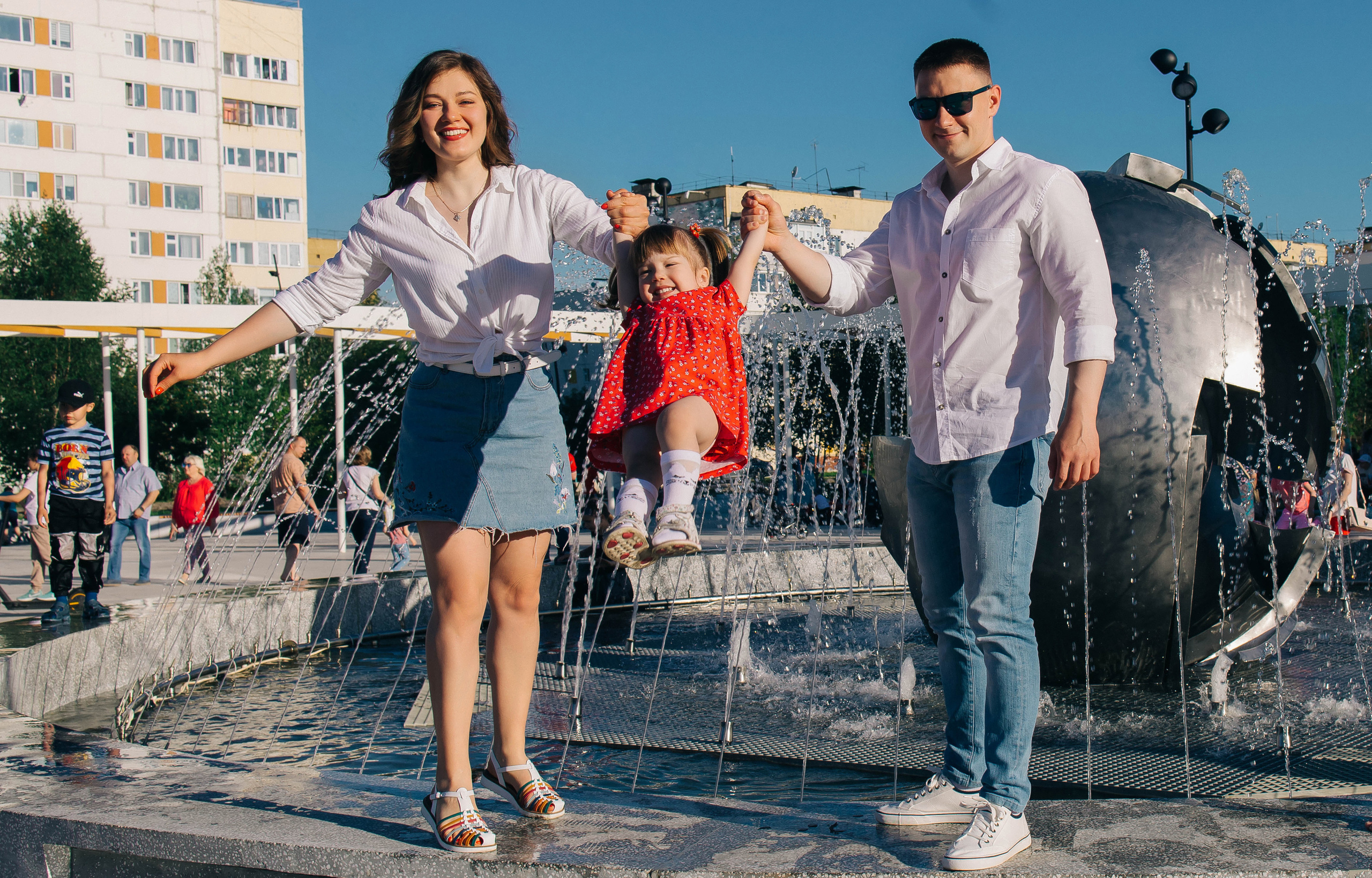 Настя, Слава и Мирослава