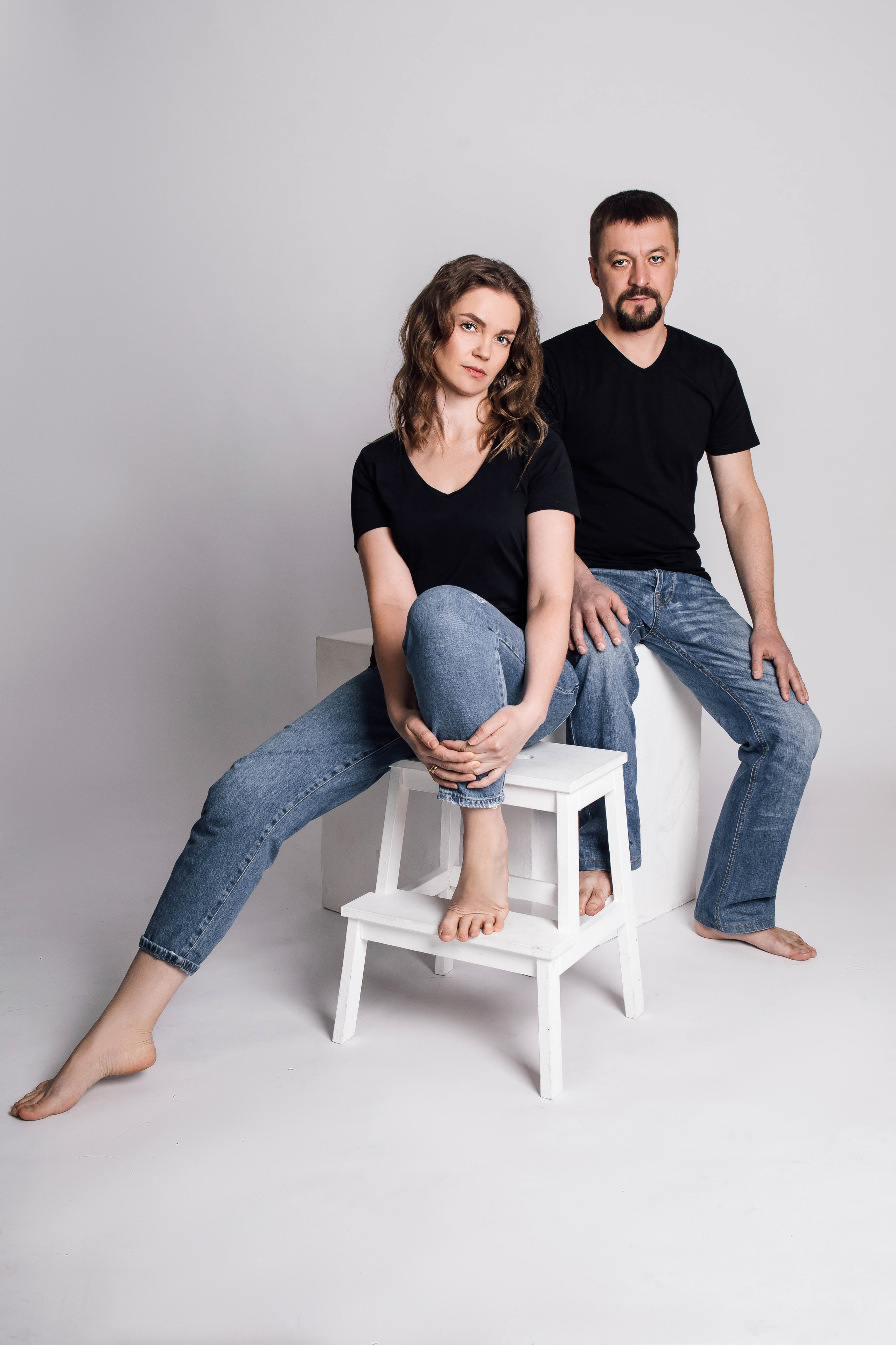 Елена с семьей