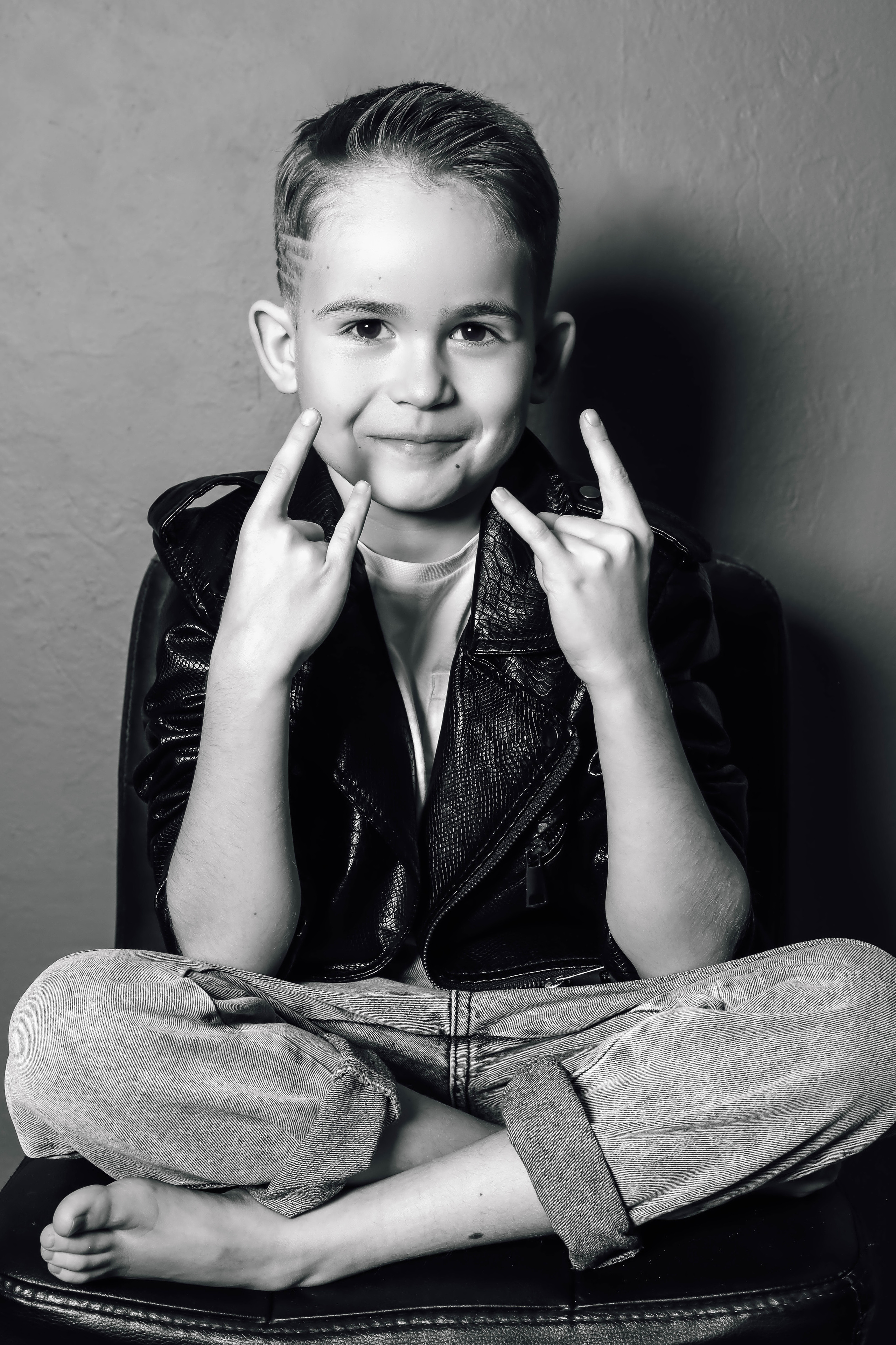 Оля с сыном Данилом