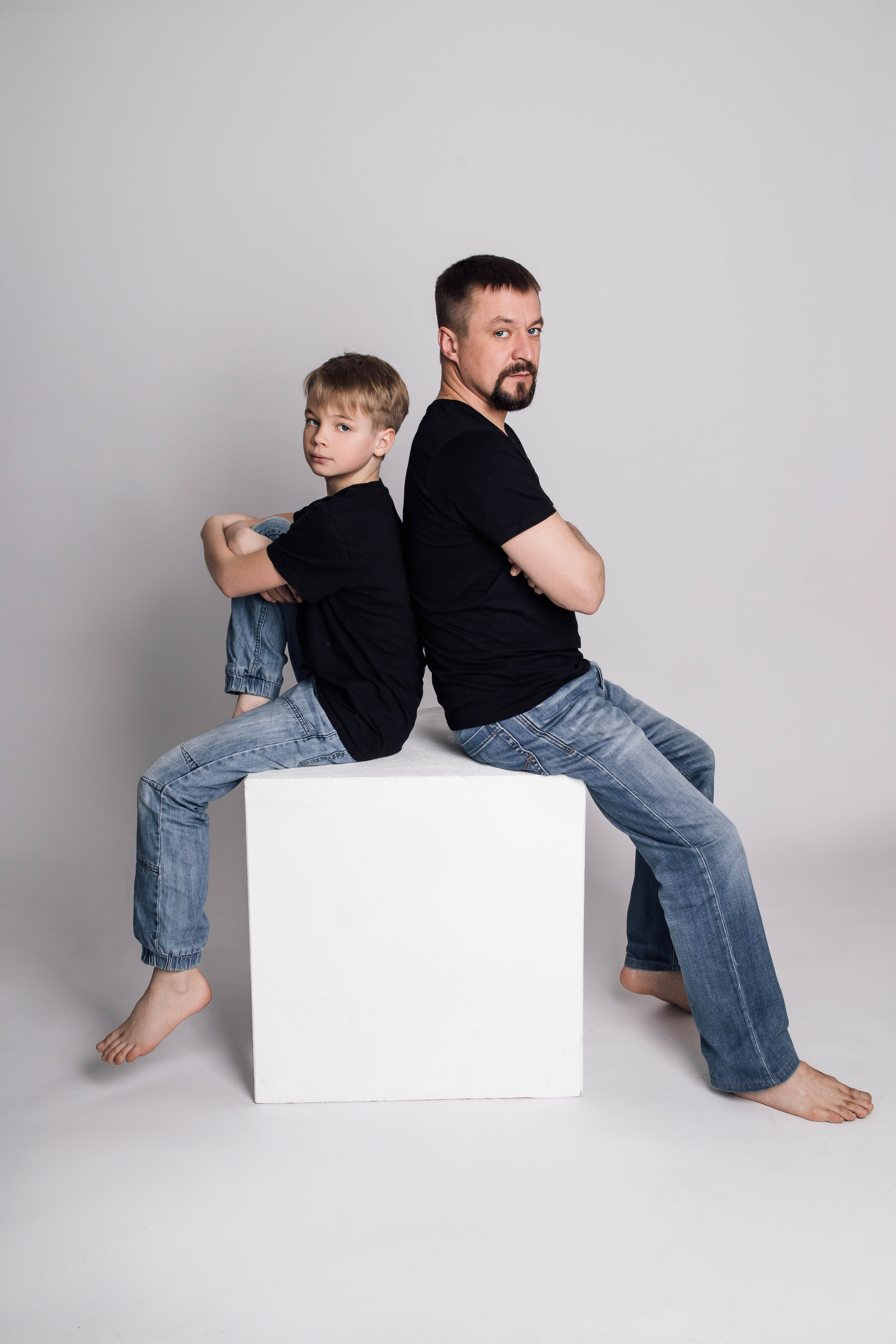 Елена с семьей