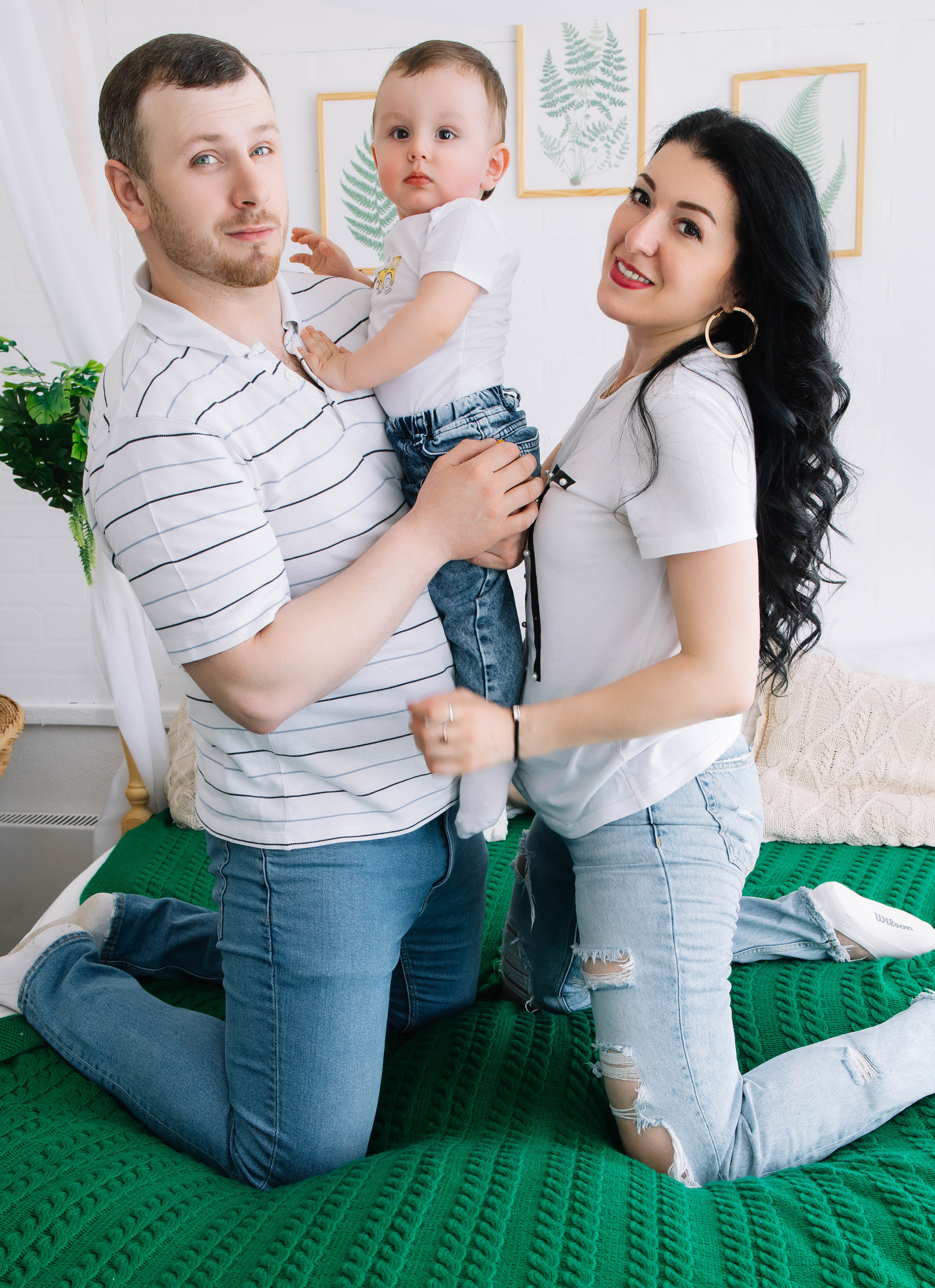 Ксюша, Ваня и Давид