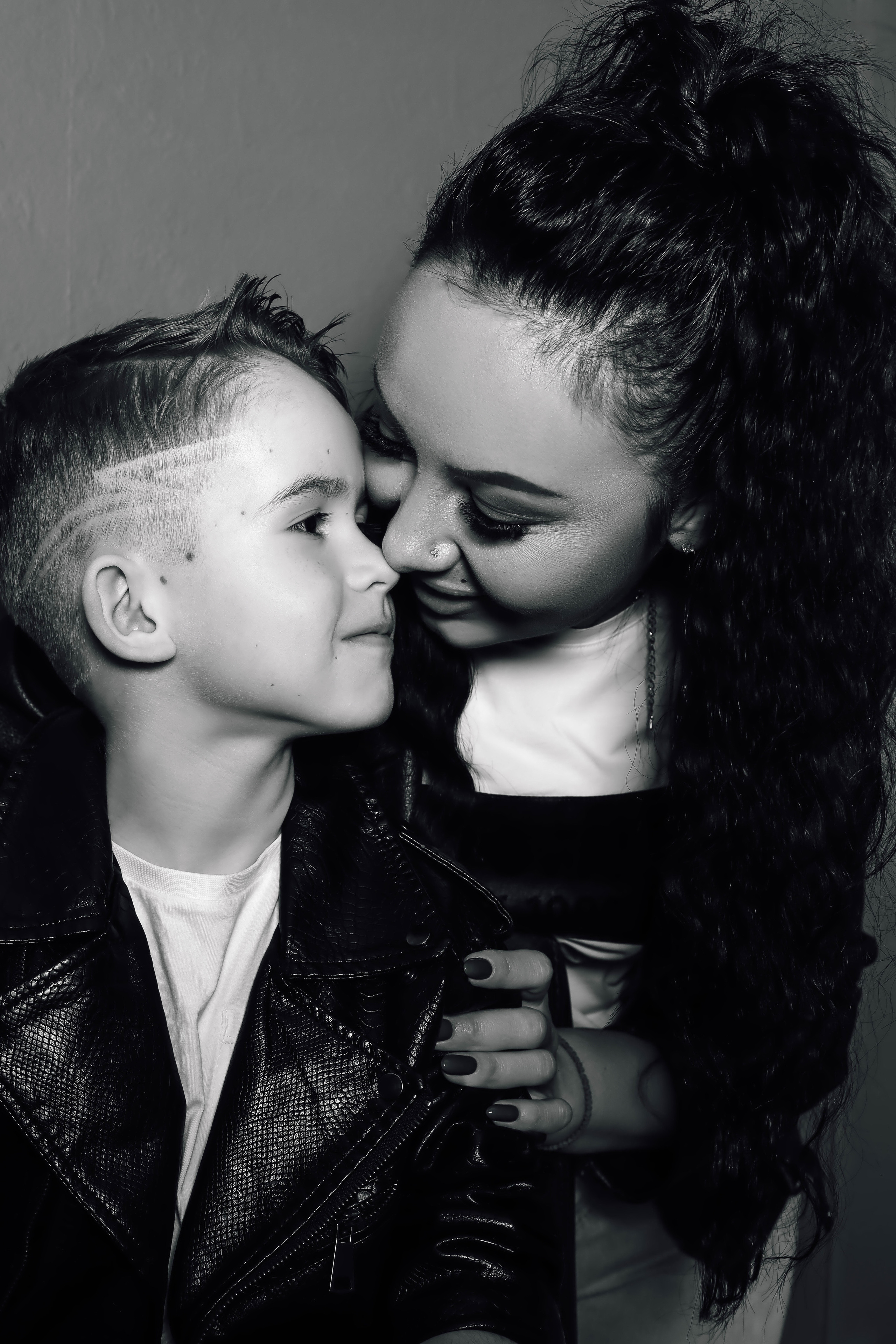 Оля с сыном Данилом