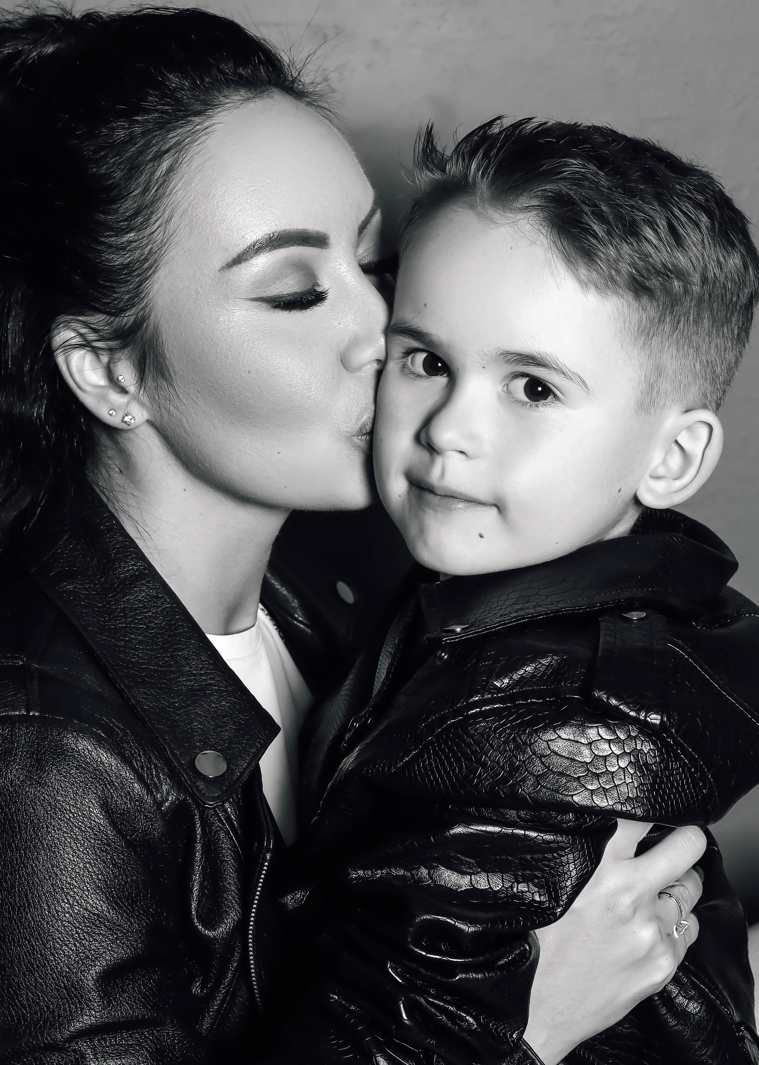 Оля с сыном Данилом