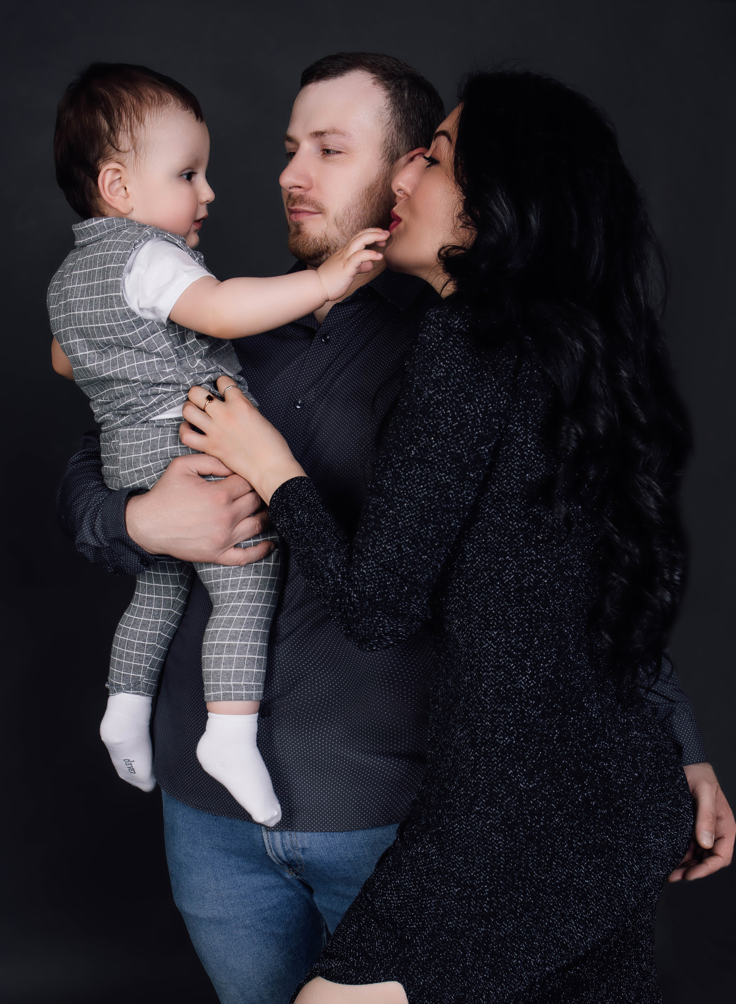 Ксюша, Ваня и Давид