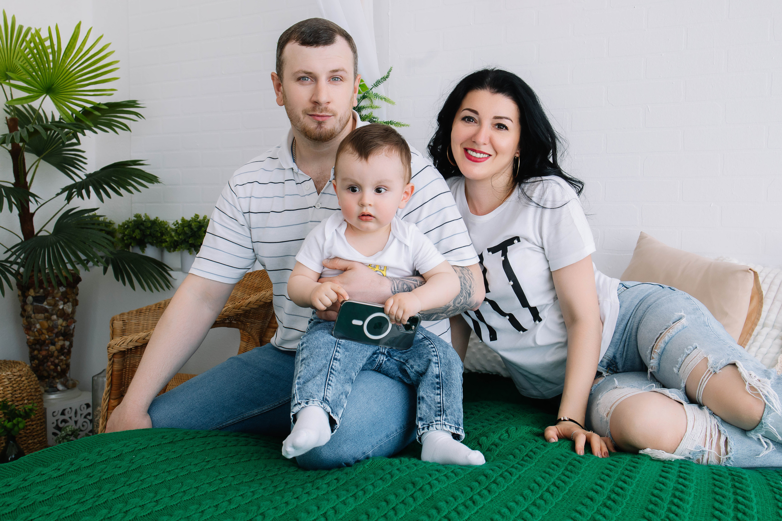 Ксюша, Ваня и Давид