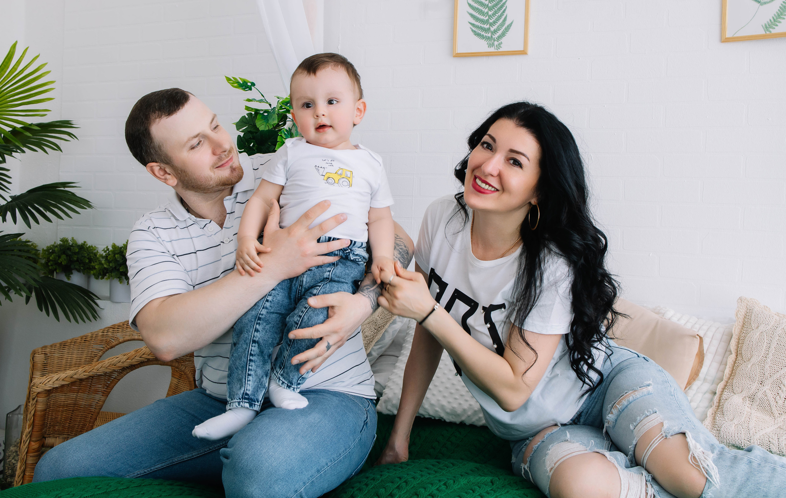 Ксюша, Ваня и Давид