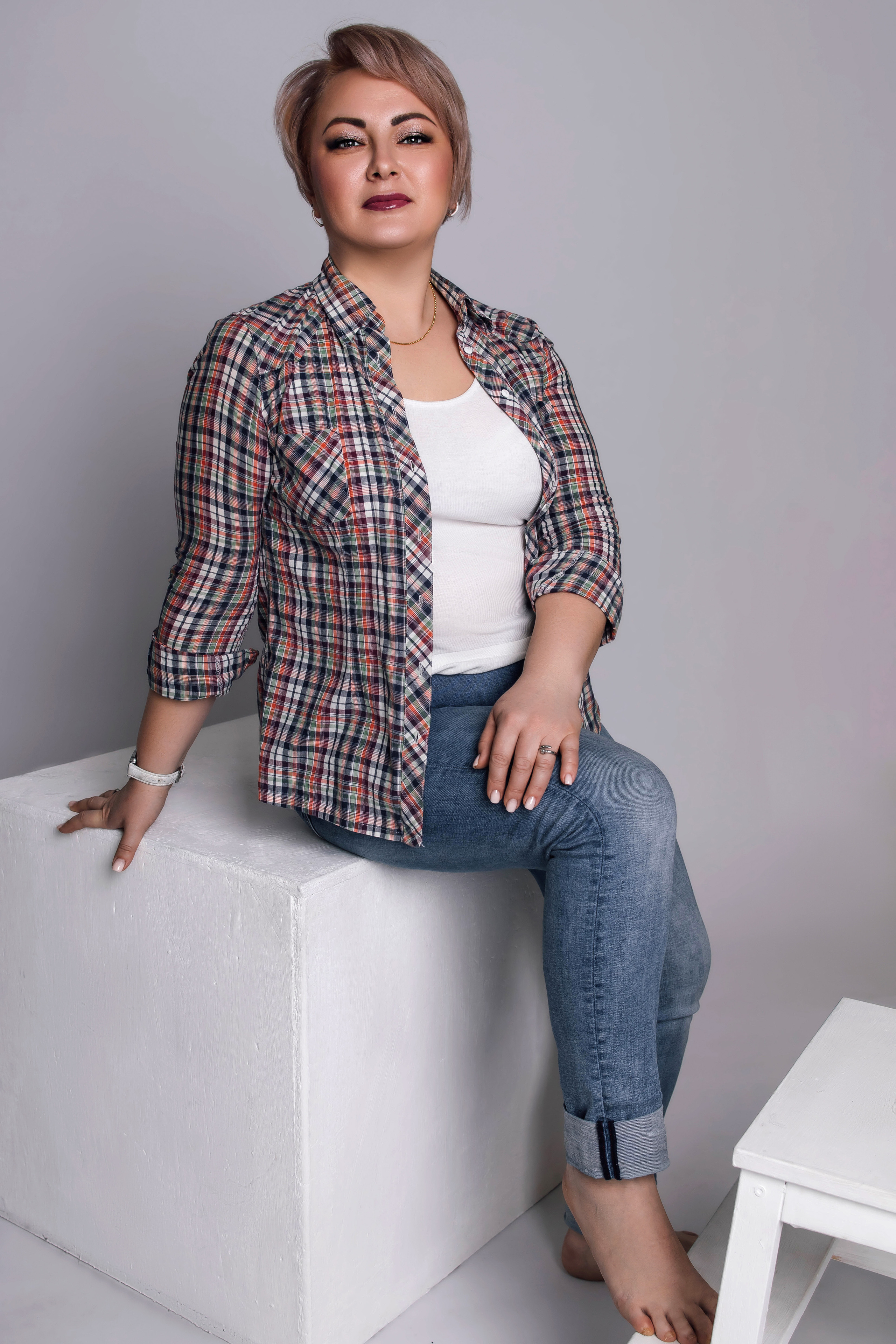 Лиля с сыном