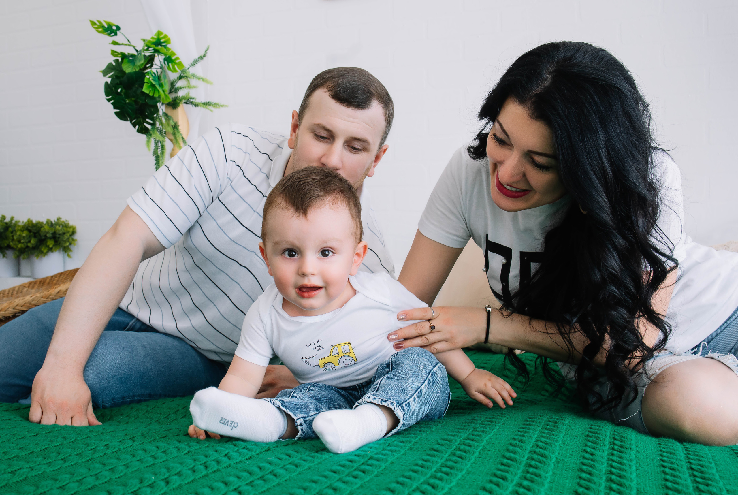 Ксюша, Ваня и Давид