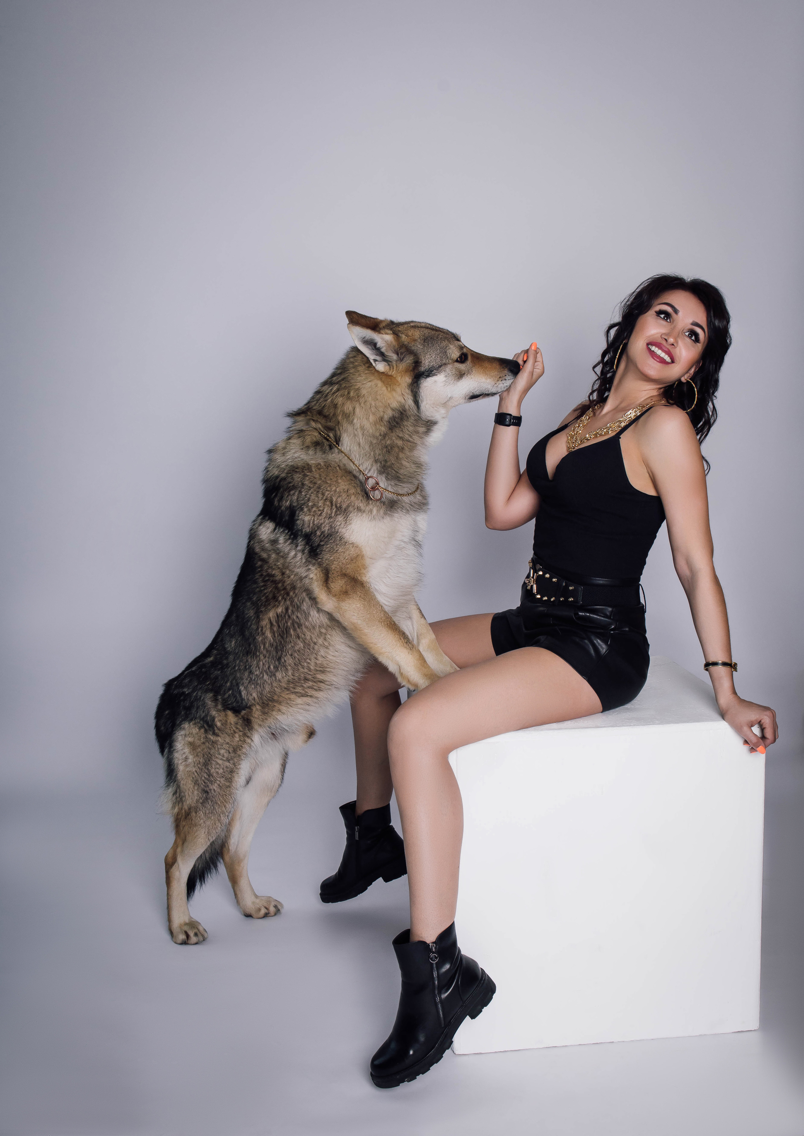 Ольга с волколаками