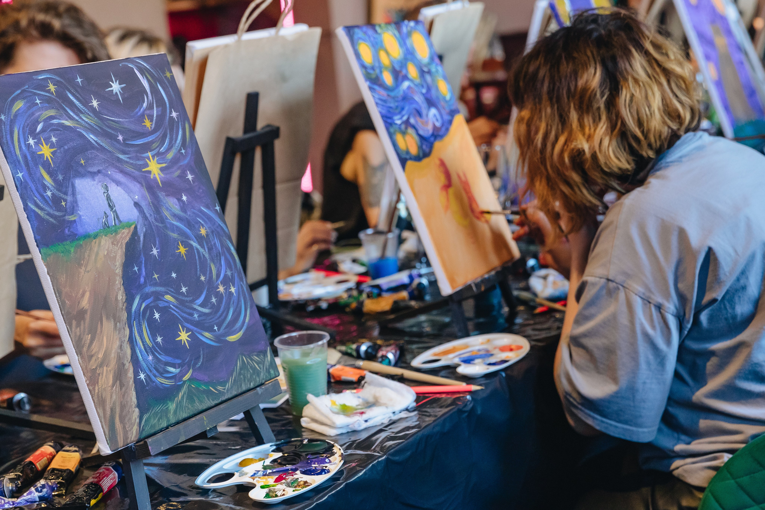 Арт-вечеринка. Семейный фотограф в Санкт-Петербурге Ева Маркова