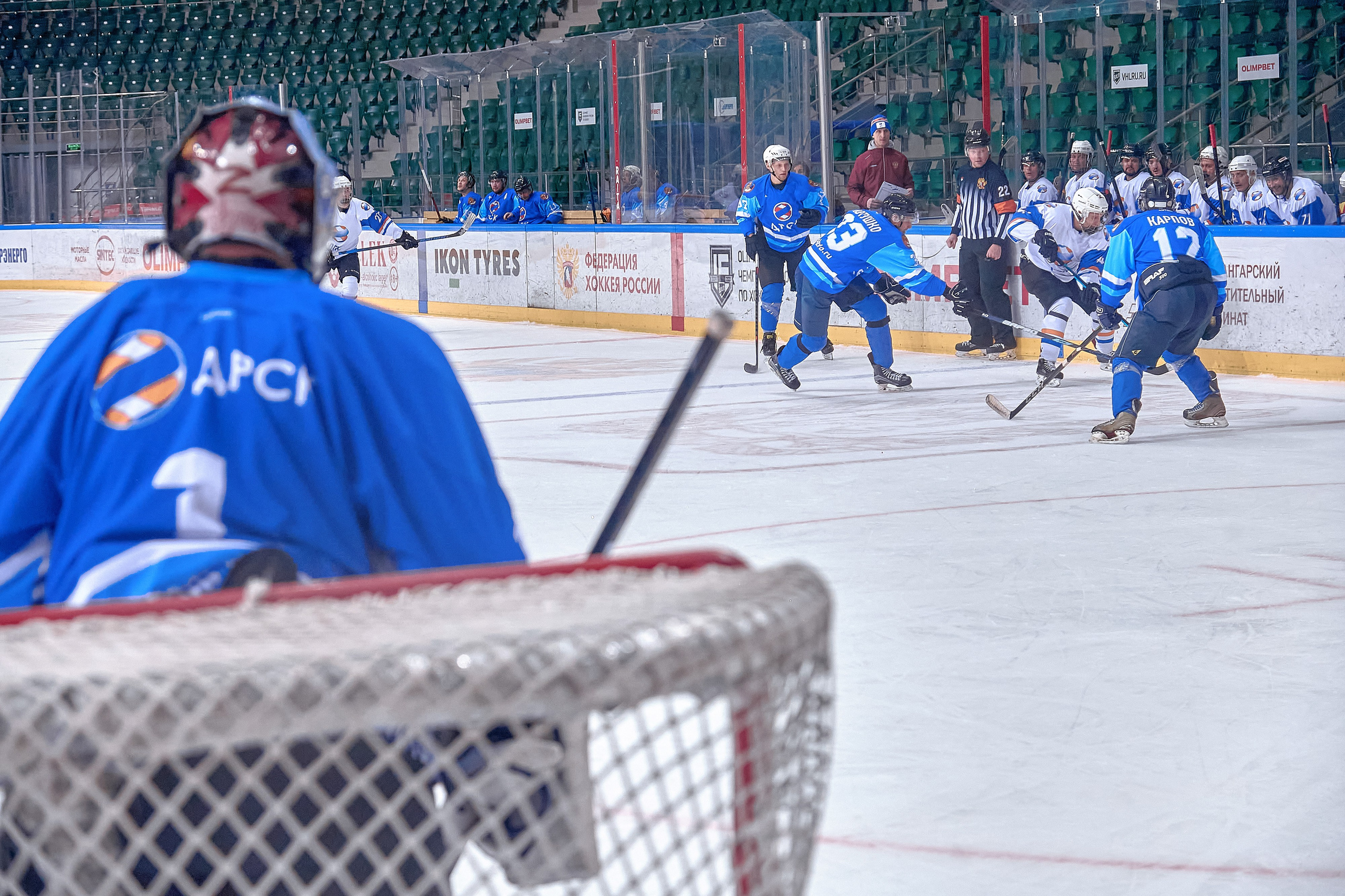 Платинум Арена — Хоккей — РусГидро. Фотограф Яковлев Роман — Красноярск