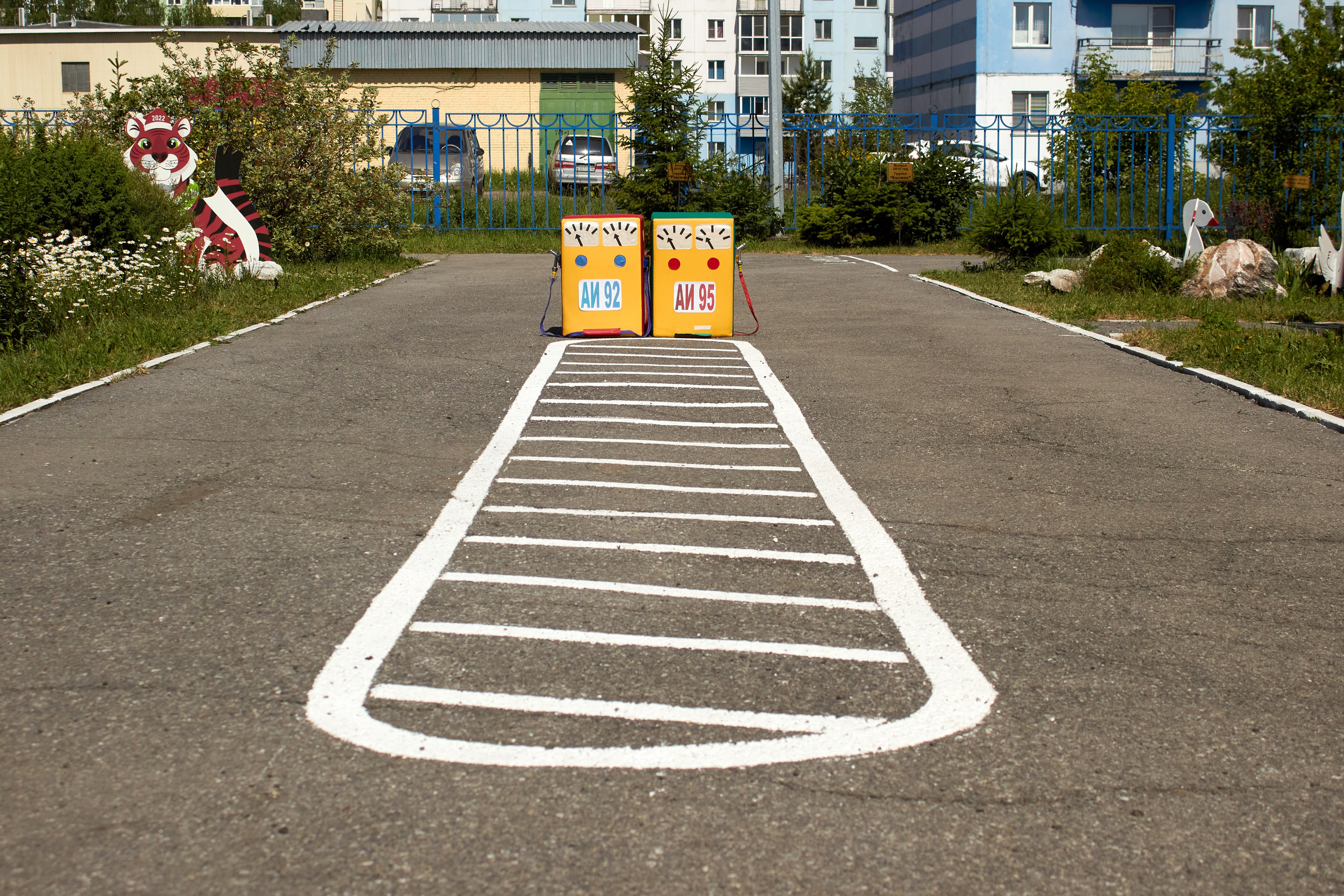 Открытие детского автогородока по безопасности дорожного движения. [fXph] Фотограф Масликов Илья. Съёмка мероприятий в Ленинске-Кузнецком
