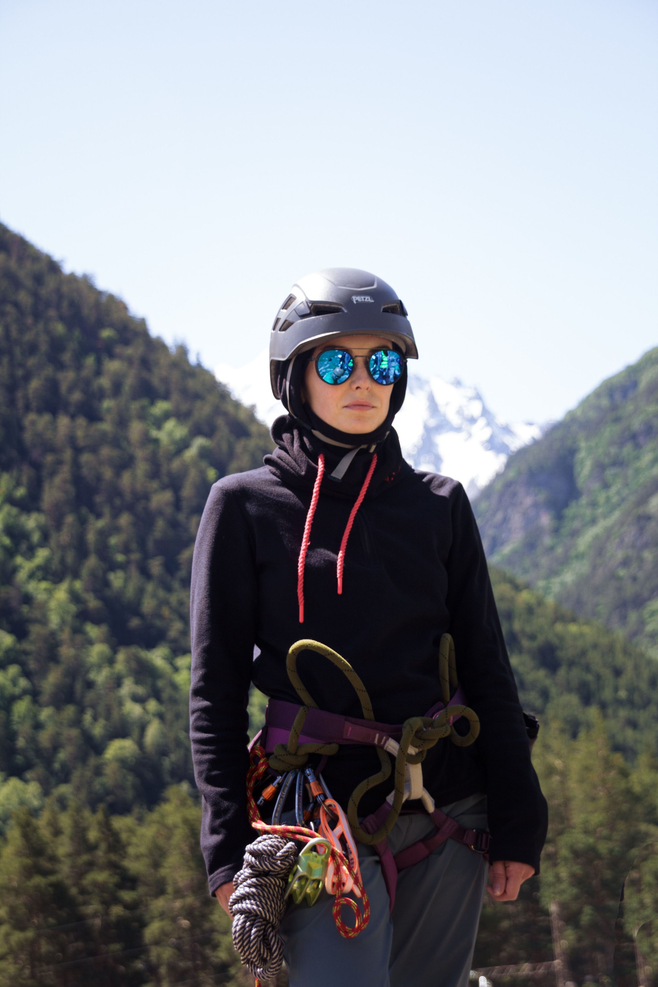Тренировка на скалах в альплагере (Пример съемки). Фотограф Котий Даниил
