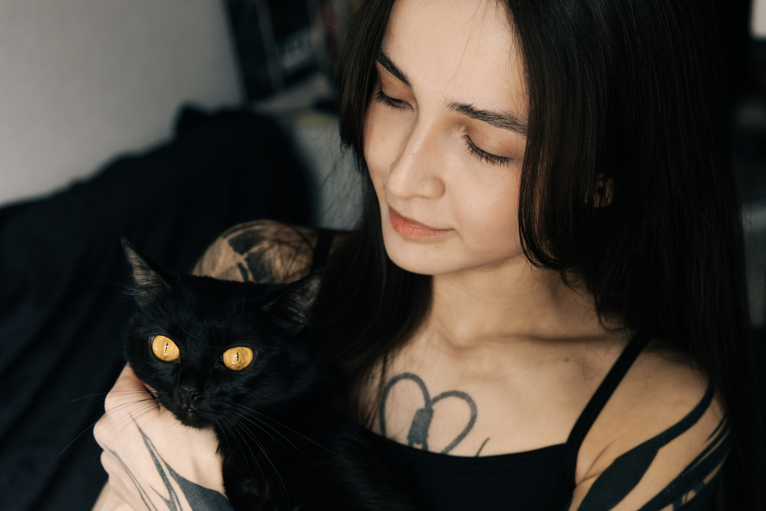 Кристина и Багира. Ксения Цыгир, фотограф в Петербурге