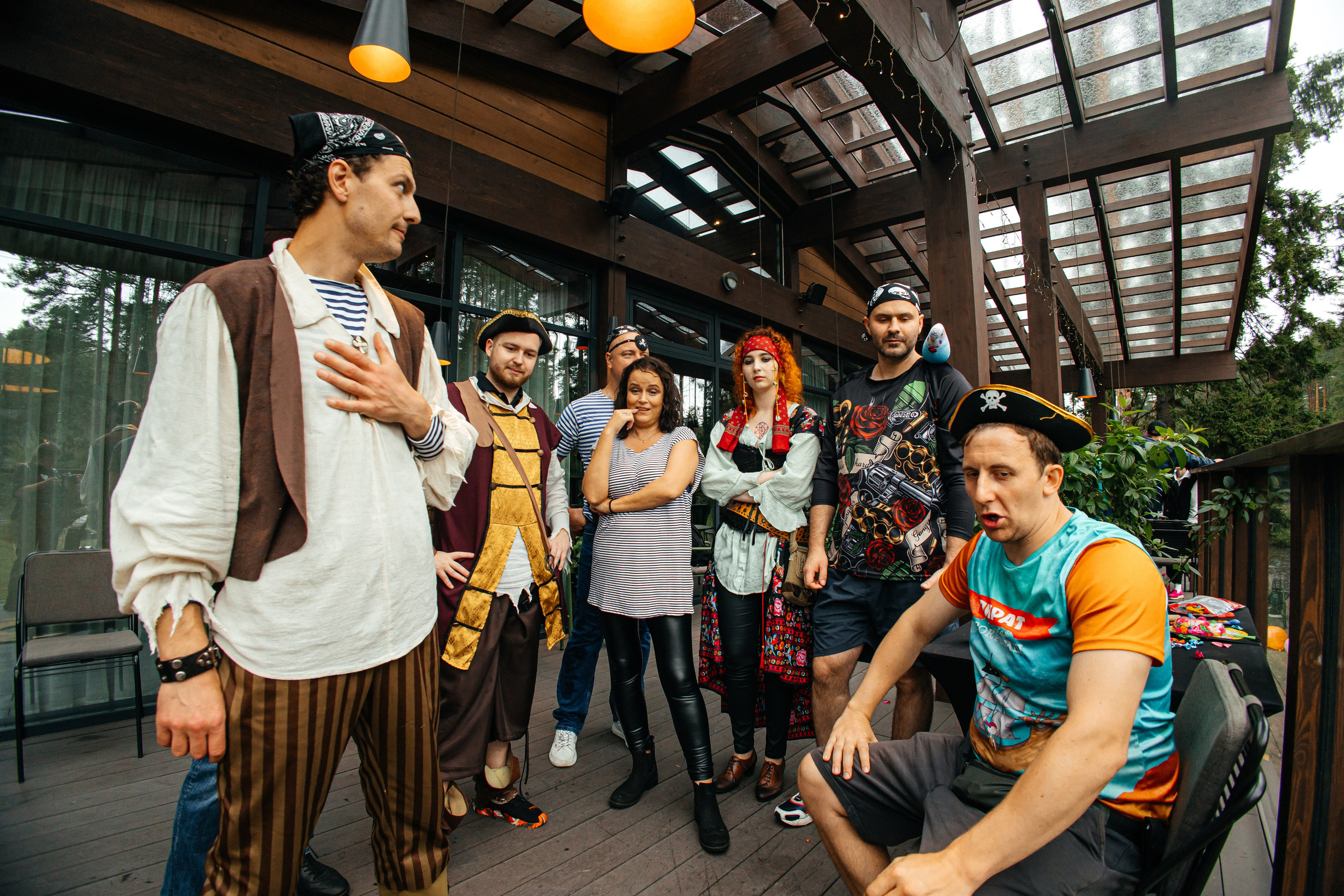 Тимбилдинг «Пираты». Фотограф в Санкт-Петербурге Виктория Безверхая