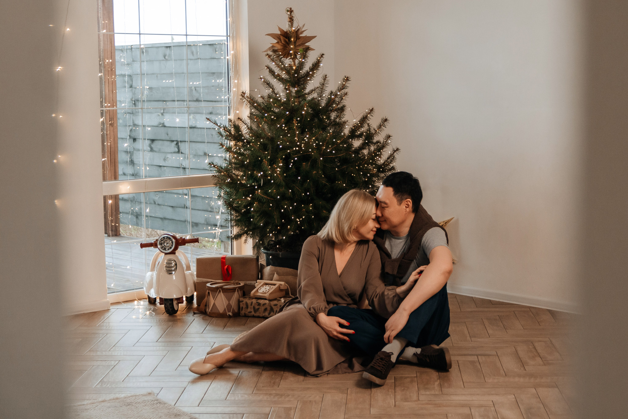 Новогодняя семейная фотосессия. Семейный и детский фотограф Кущ Наташа