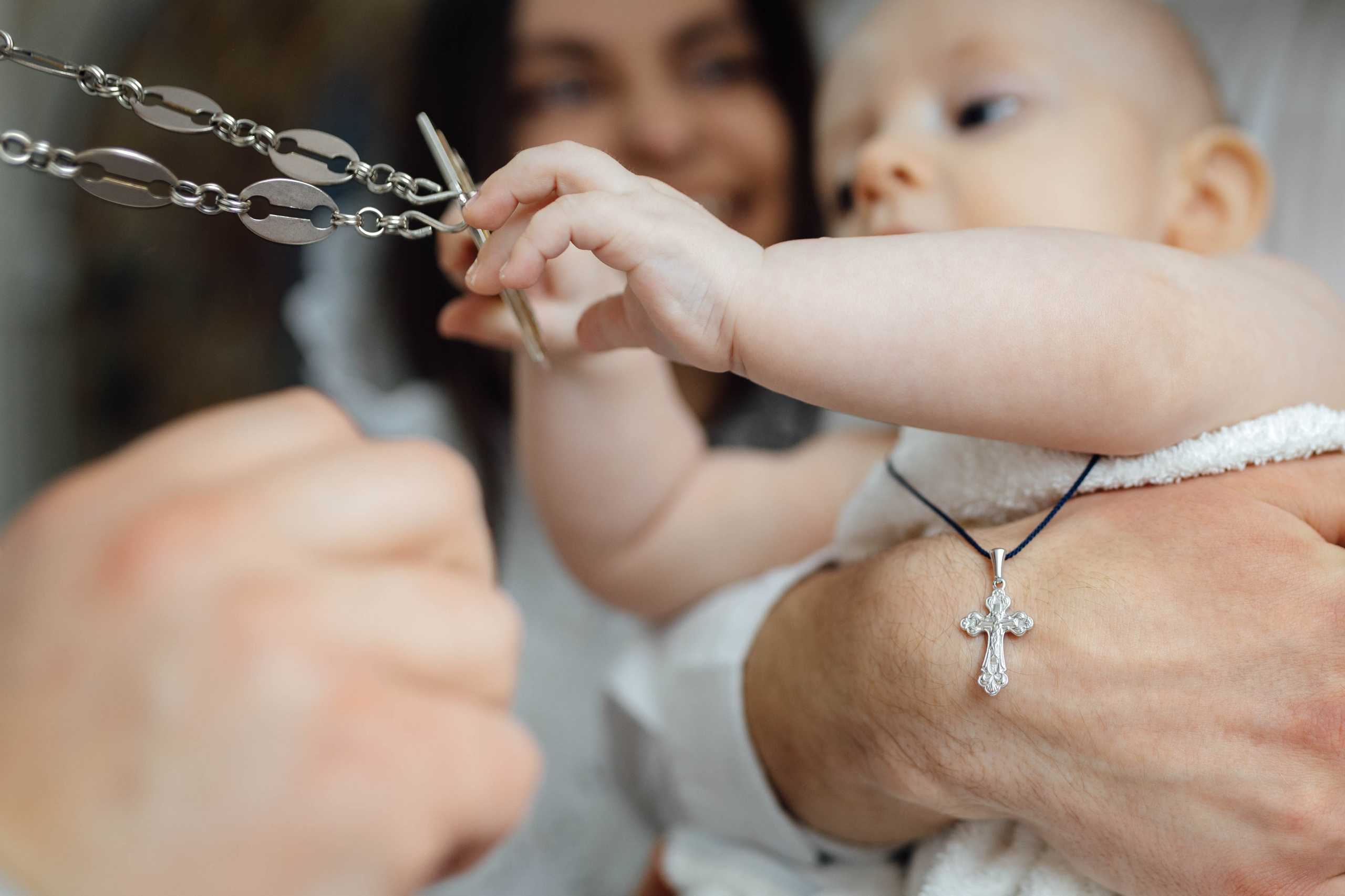 Крещение Матвея, храм Святой Троицы, декабрь 2025