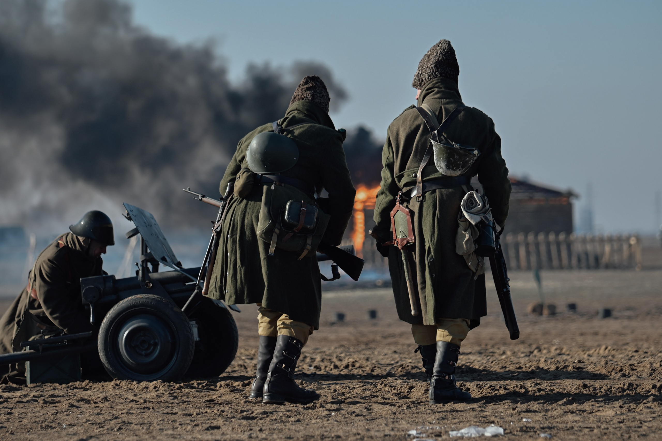 «За Сталинград». Военно-историческая реконструкция 2025. Фотограф в Волгограде Виталий Самойлов