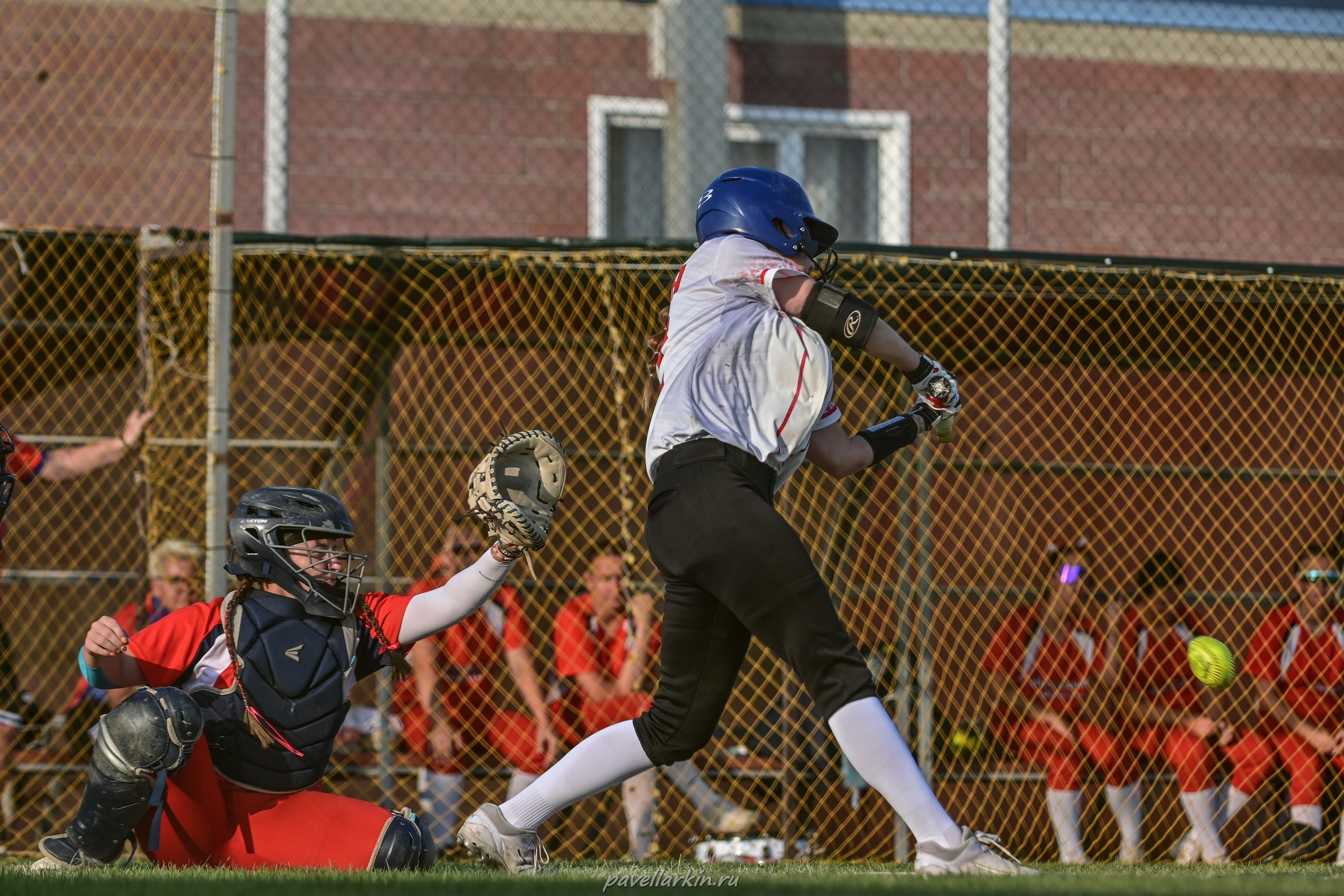 Софтбол: Финал юношеской спартакиады 2025 года. Спортивный фотограф, фотожурналист Павел Ларькин