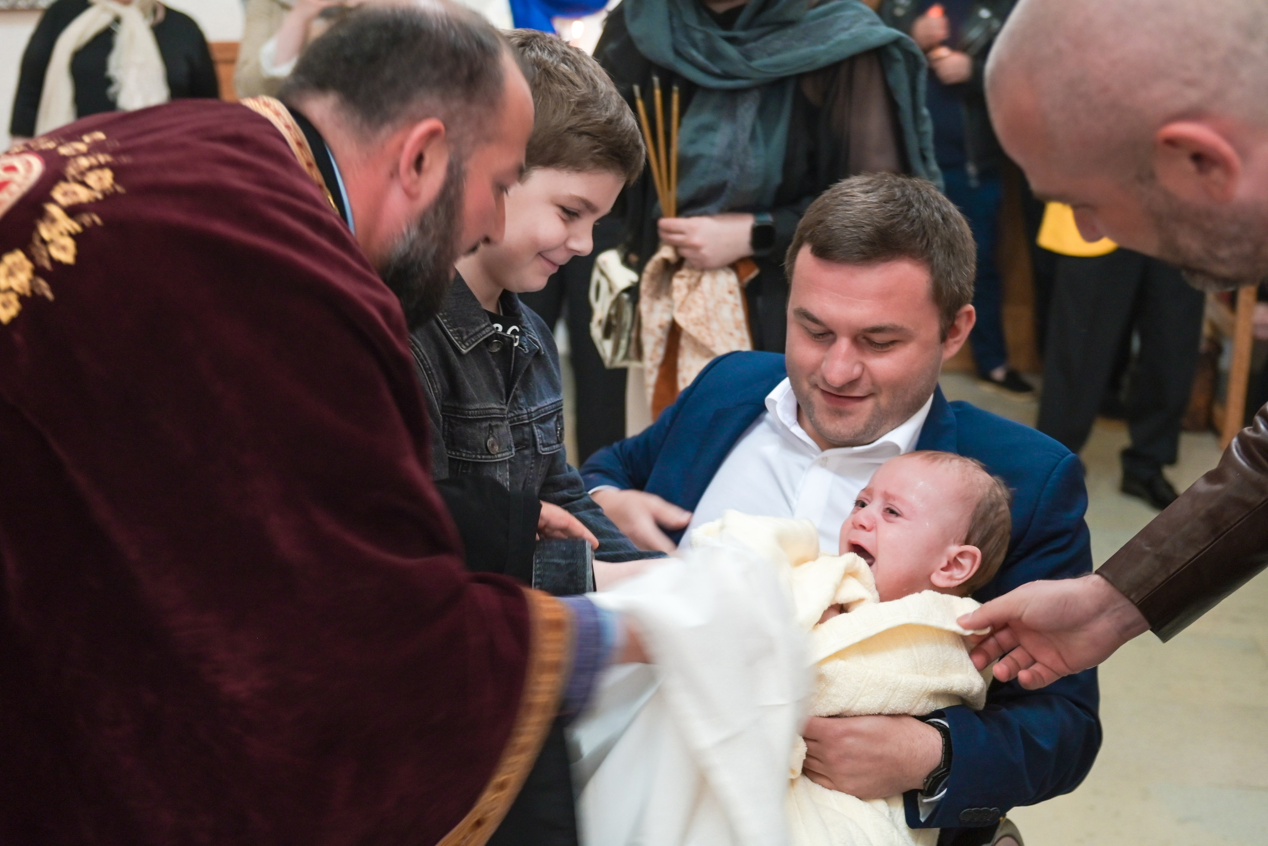 Christening Niko. Фотограф Лика Гомиашвили Тбилиси Грузия