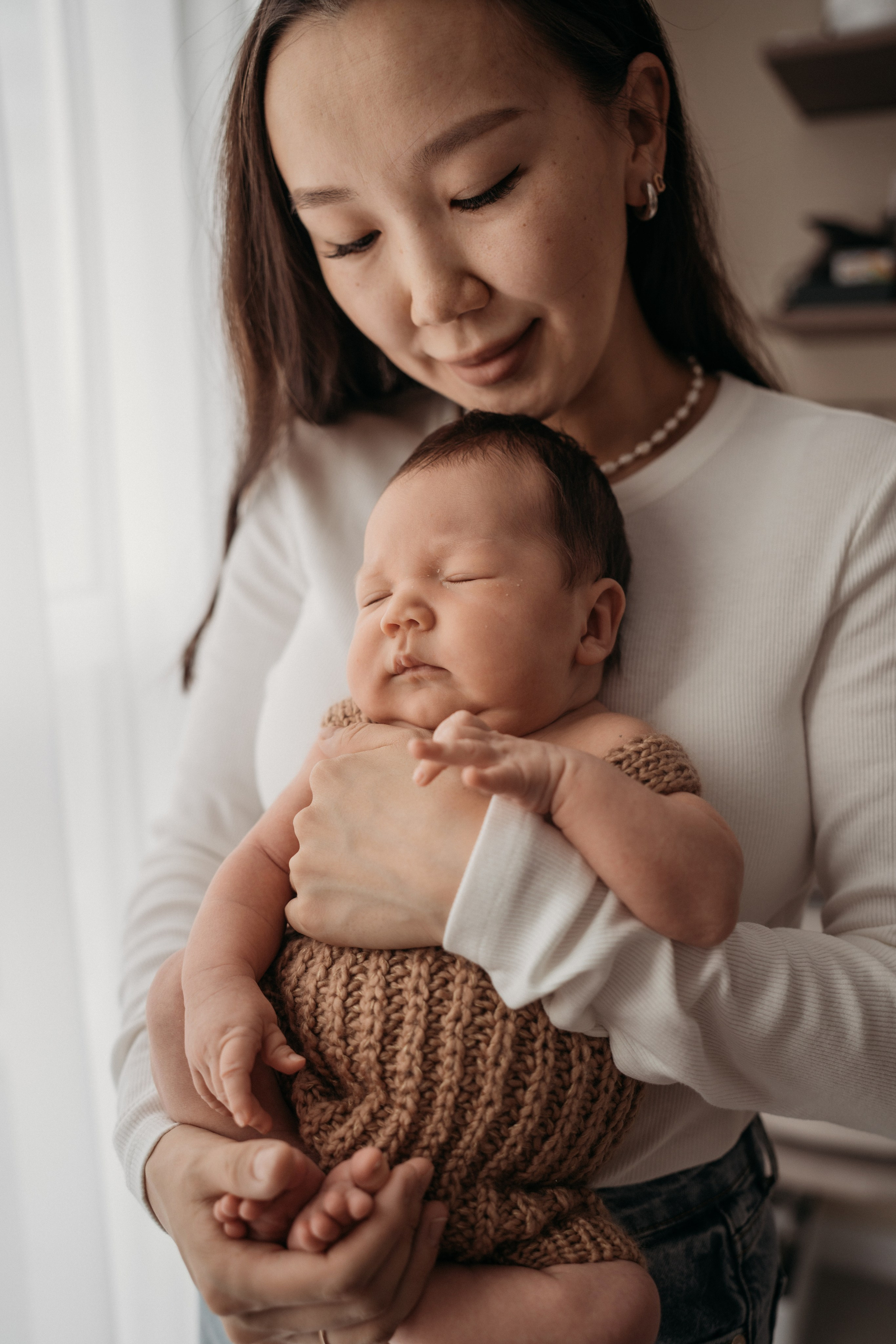 Домашняя съемка. Фотограф новорожденных во Владивостоке Ромашко Виктория